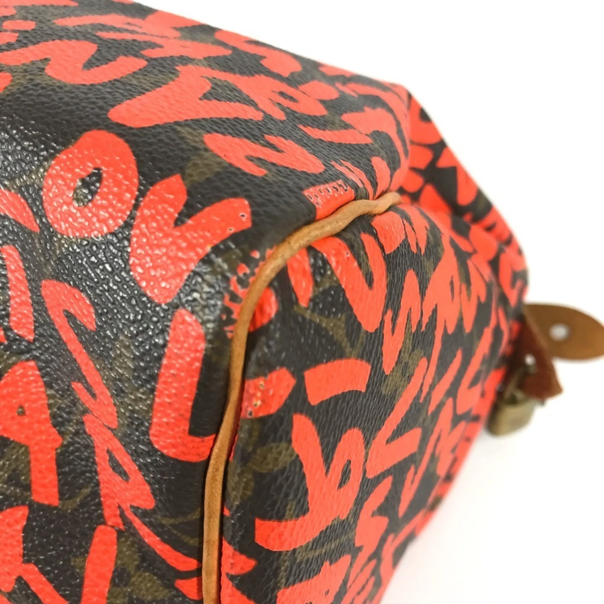 Monogram Graffiti Monogram Graffiti Boston Bag Handbag (Pre-Owned) - Louis Vuitton - Modalova