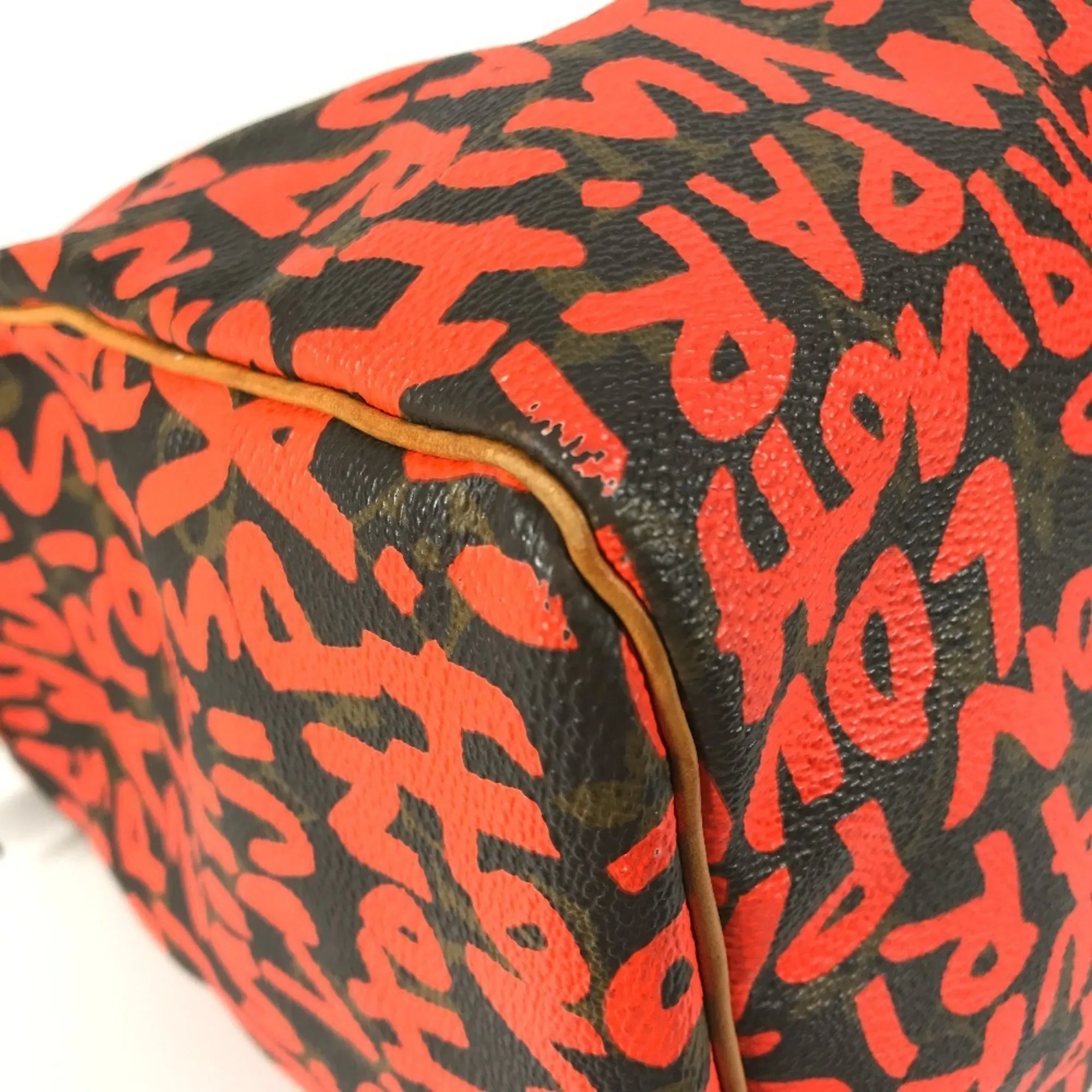 Monogram Graffiti Monogram Graffiti Boston Bag Handbag (Pre-Owned) - Louis Vuitton - Modalova