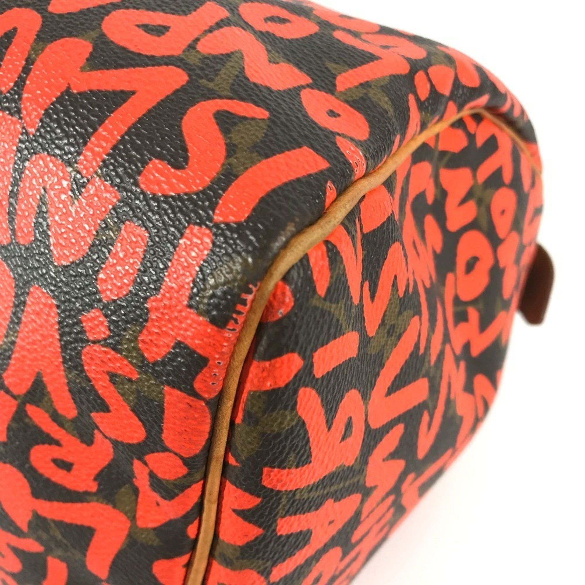 Monogram Graffiti Monogram Graffiti Boston Bag Handbag (Pre-Owned) - Louis Vuitton - Modalova
