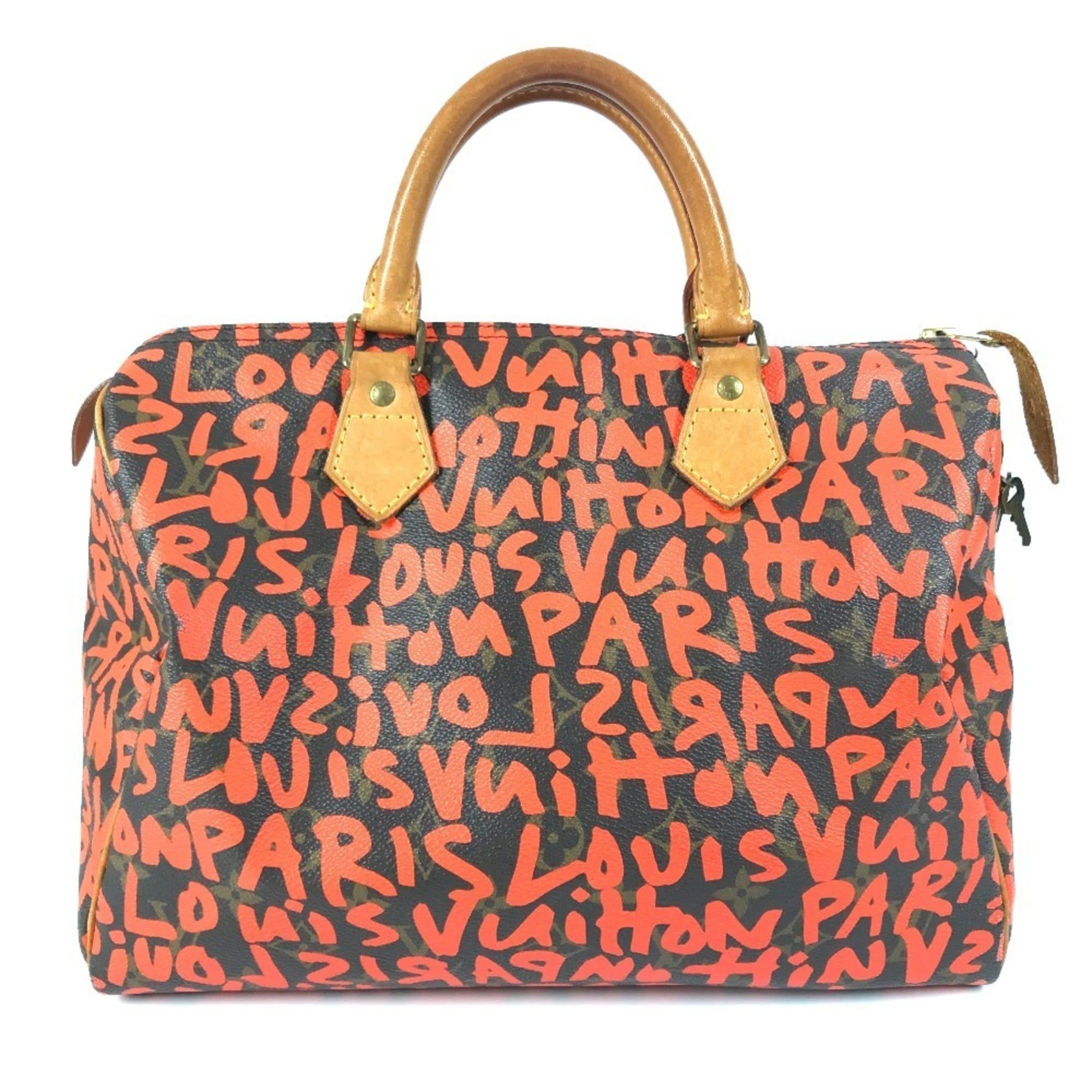 Monogram Graffiti Monogram Graffiti Boston Bag Handbag (Pre-Owned) - Louis Vuitton - Modalova