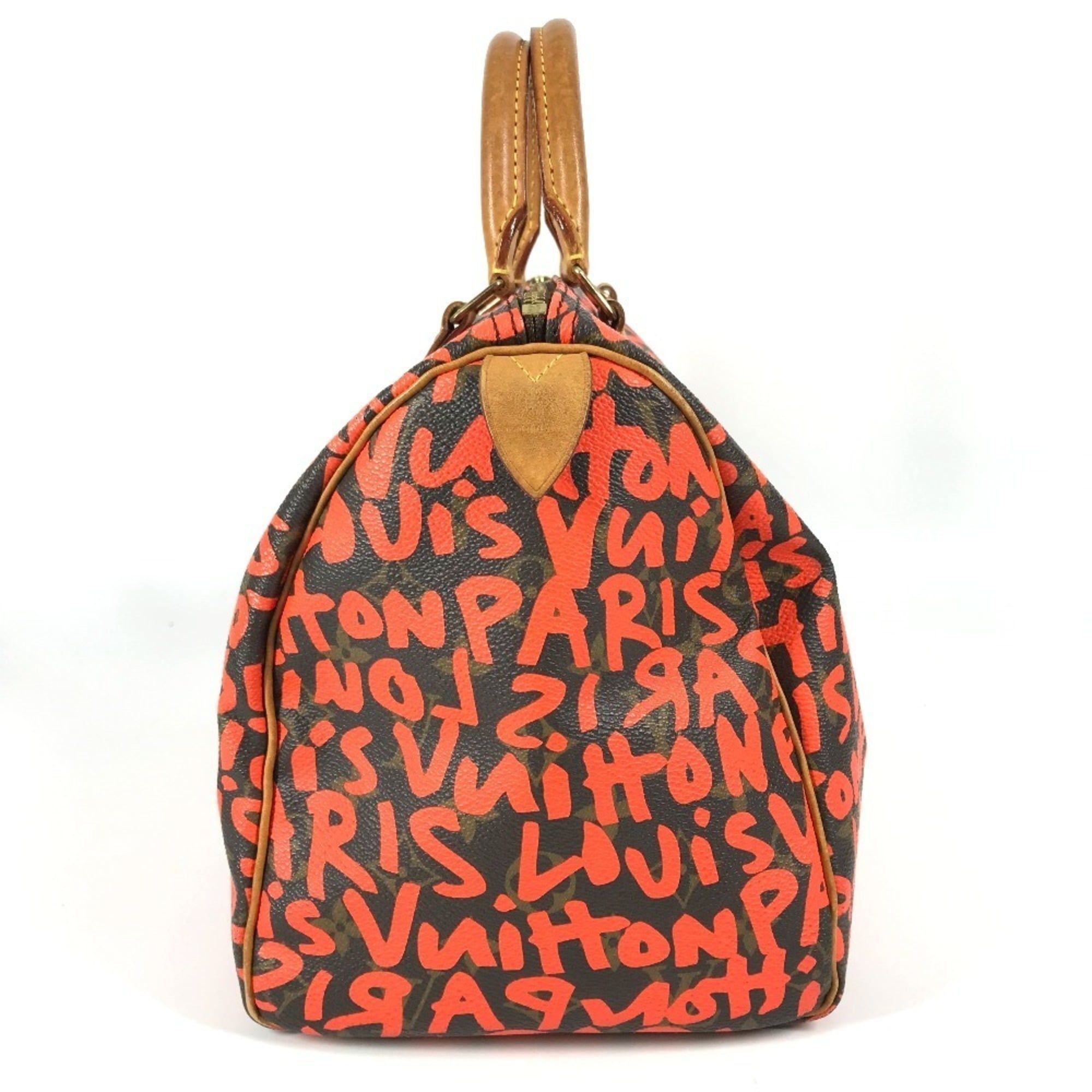 Monogram Graffiti Monogram Graffiti Boston Bag Handbag (Pre-Owned) - Louis Vuitton - Modalova