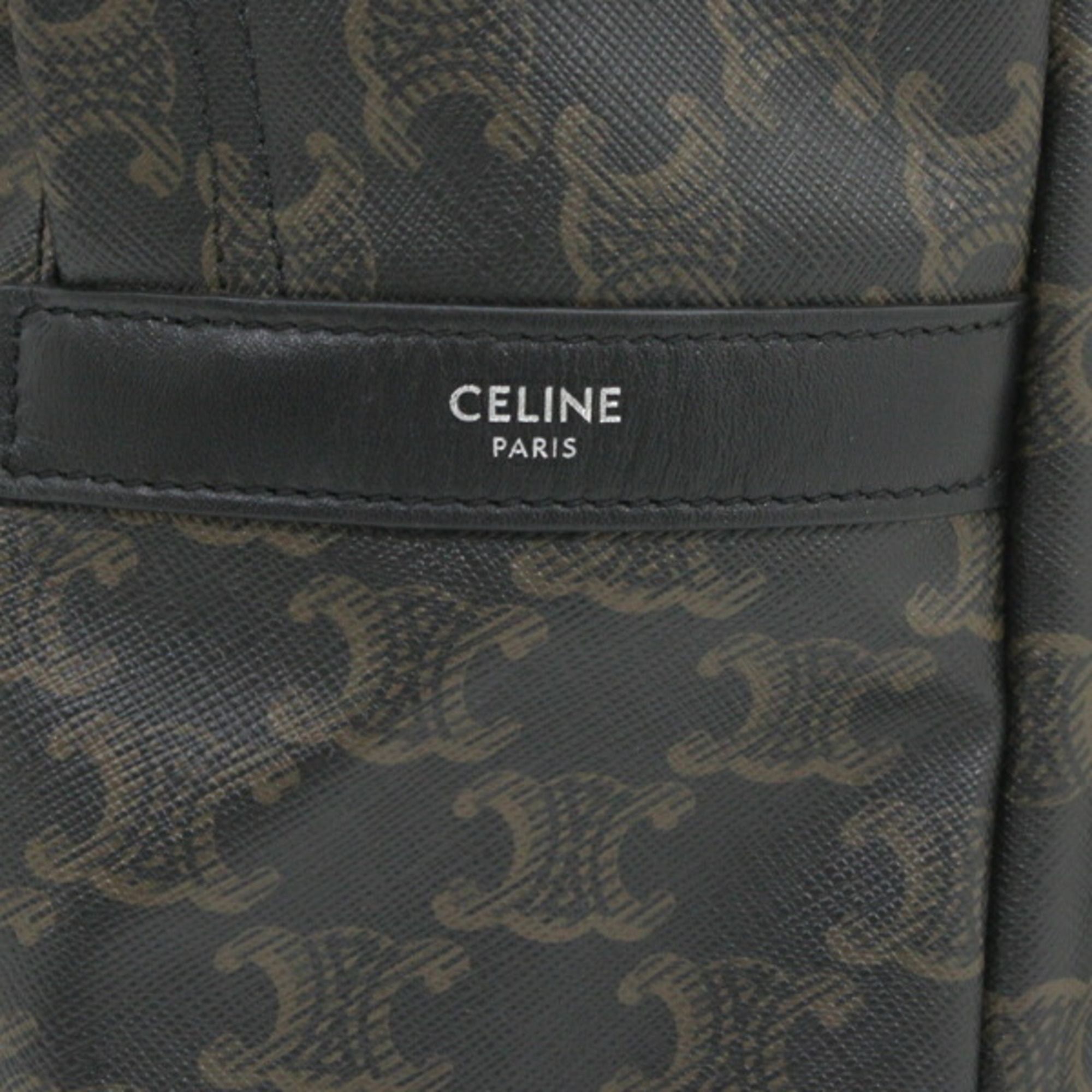 Canvas Leather Backpack (Pre-Owned) - Celine - Modalova