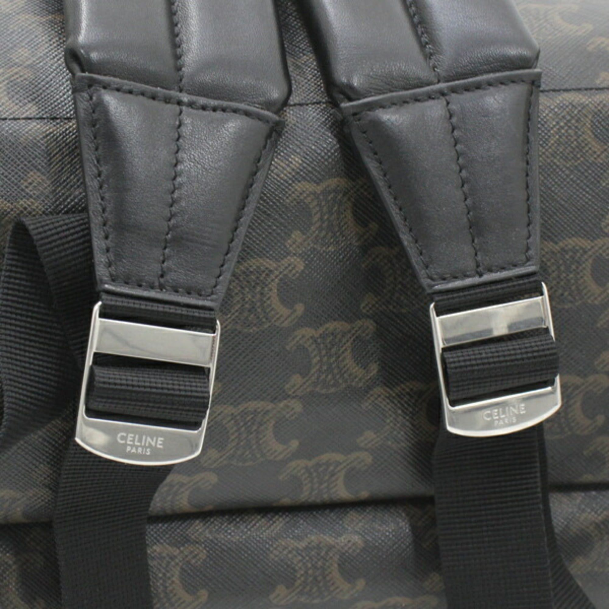 Canvas Leather Backpack (Pre-Owned) - Celine - Modalova