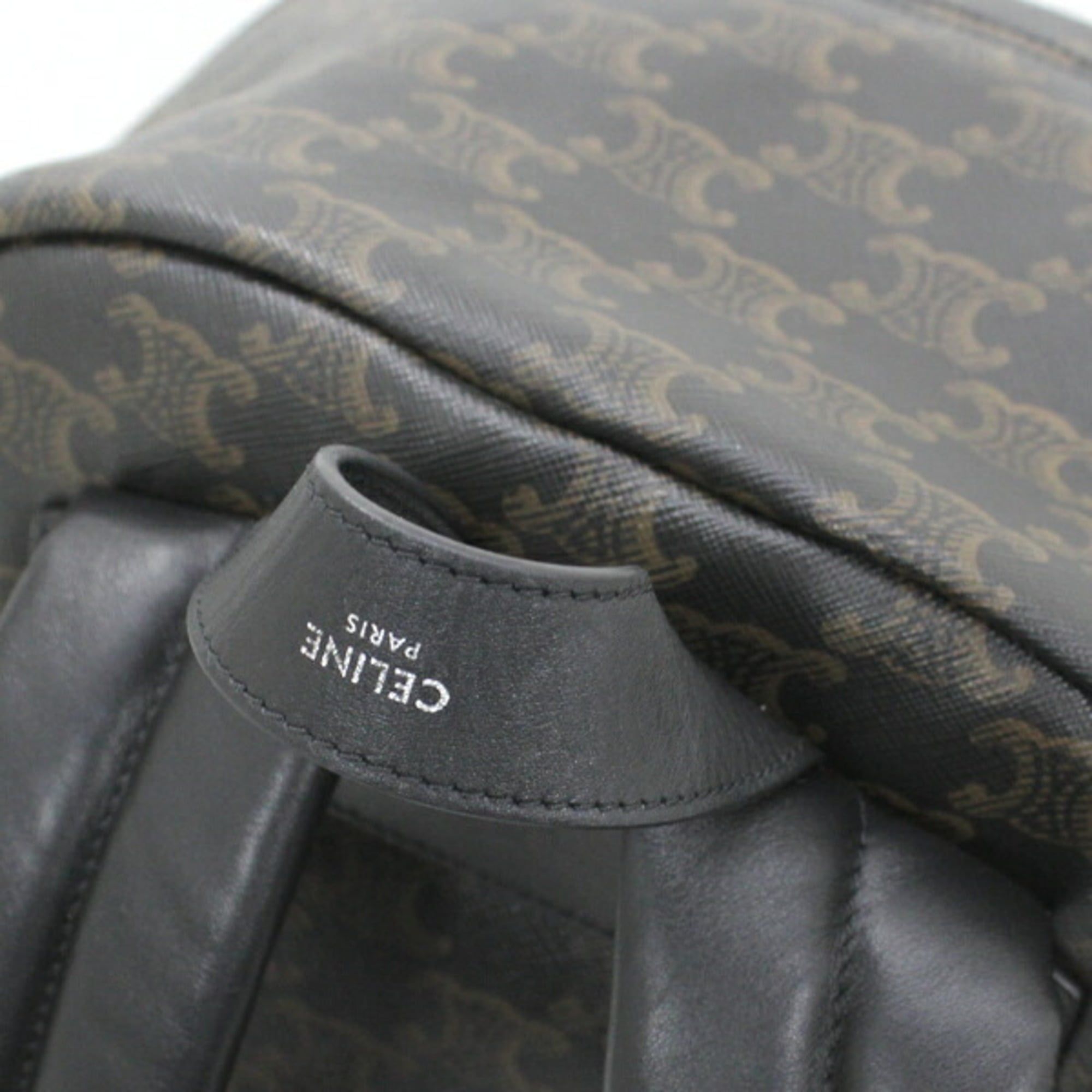 Coated Canvas Leather Backpack (Pre-Owned) - Celine - Modalova