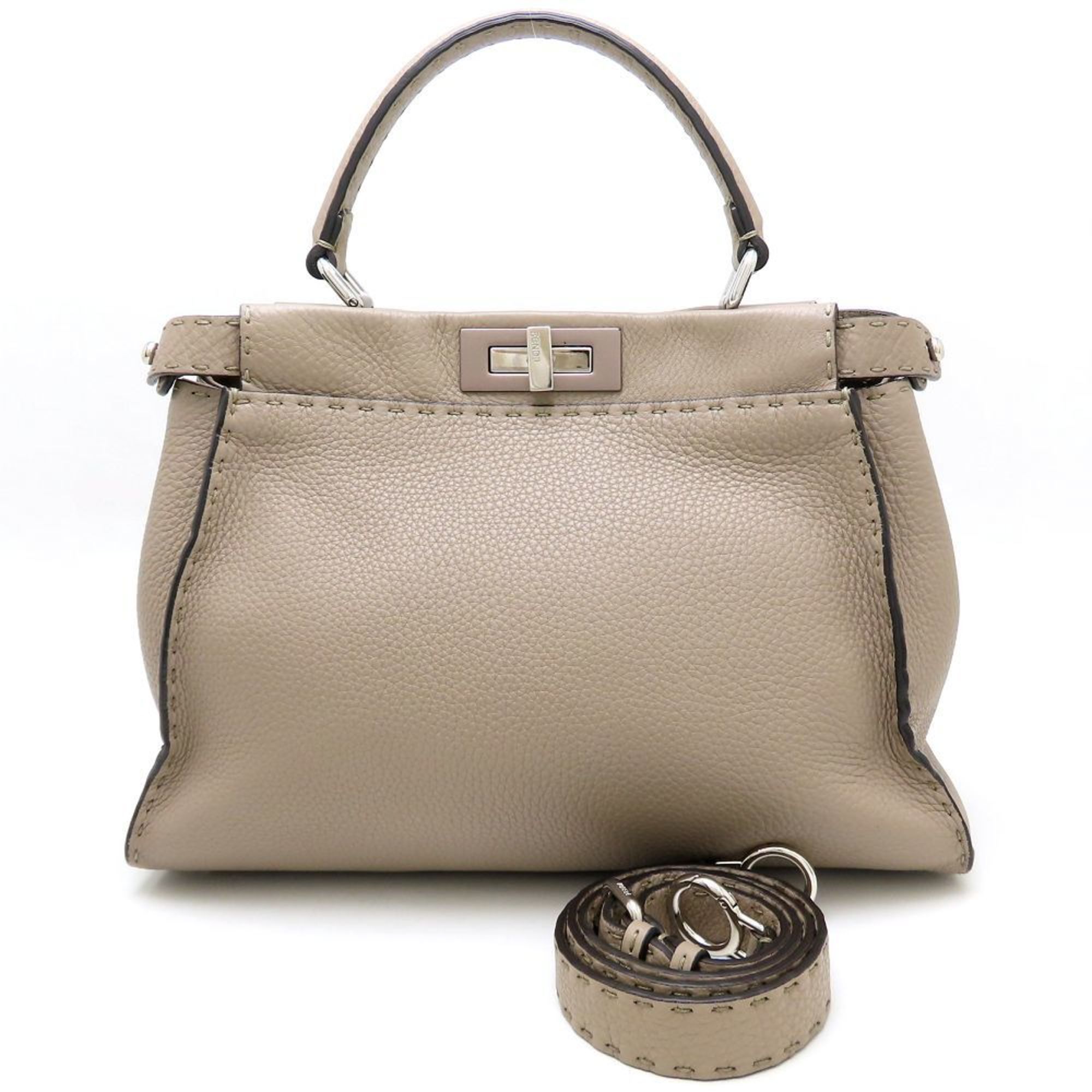 Leather Handbag (Pre-Owned) - Fendi - Modalova