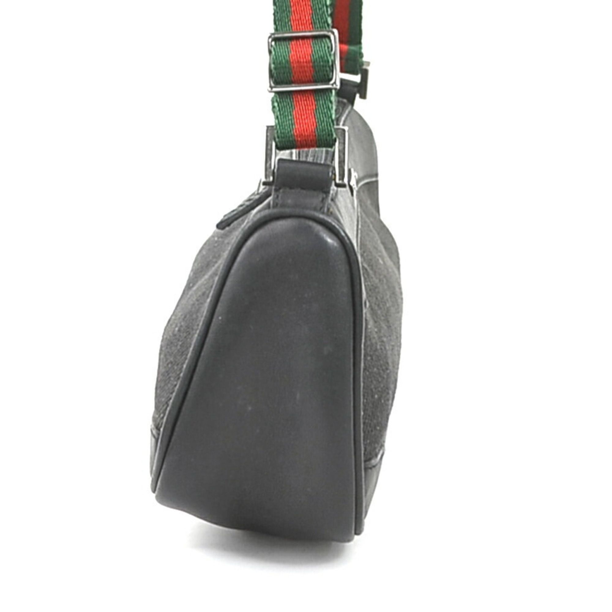 Leather Canvas Handbag (Pre-Owned) - Gucci - Modalova