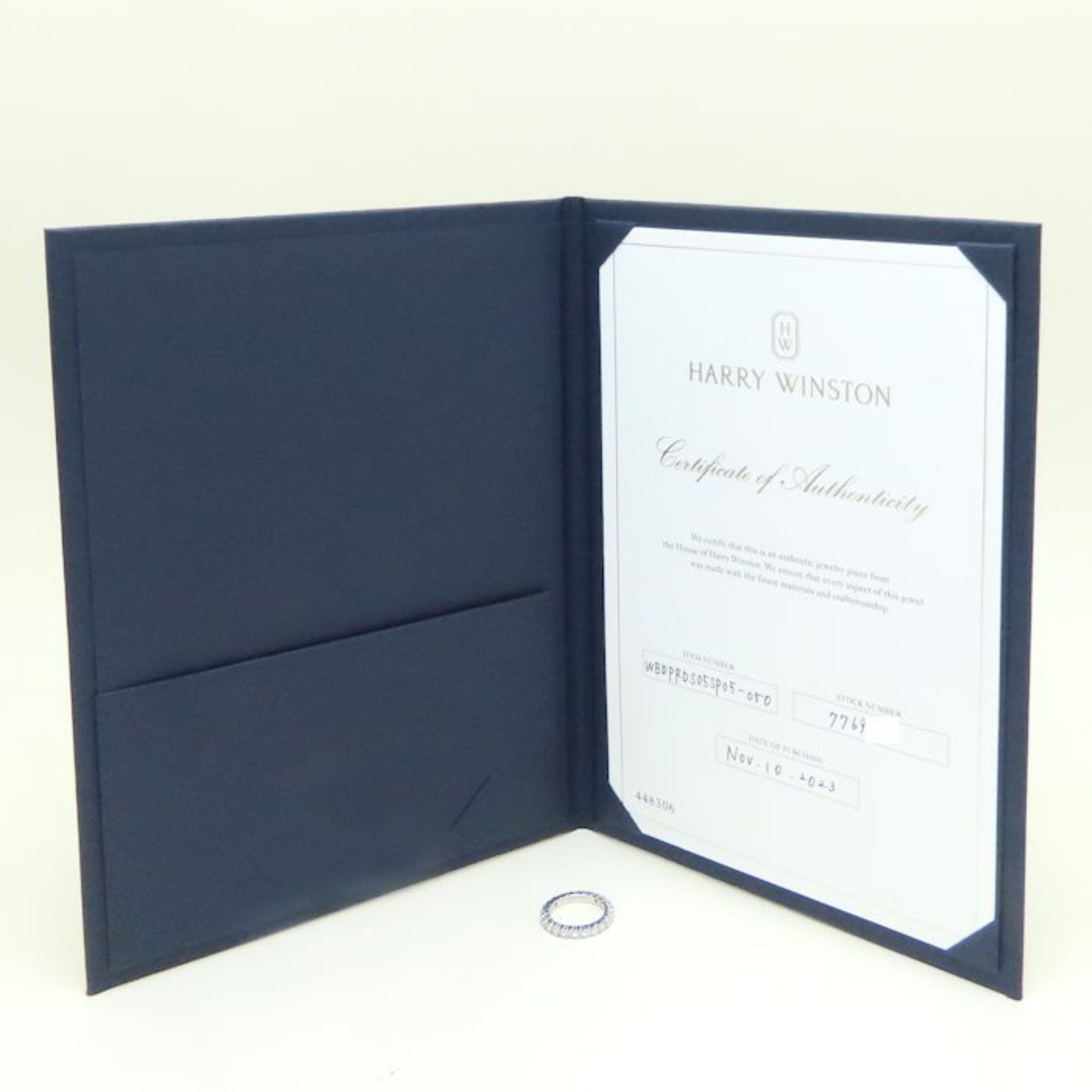 Platinum 950 Band Ring (Pre-Owned) - Harry Winston - Modalova