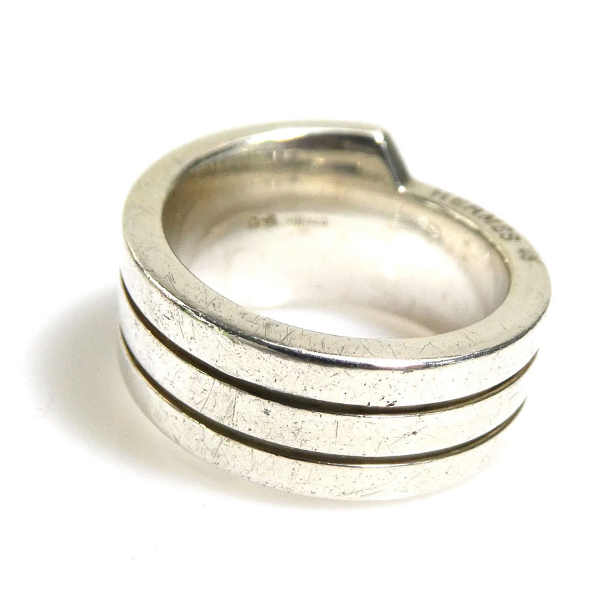 Silver 925 Band Ring (Pre-Owned) - Hermes - Modalova