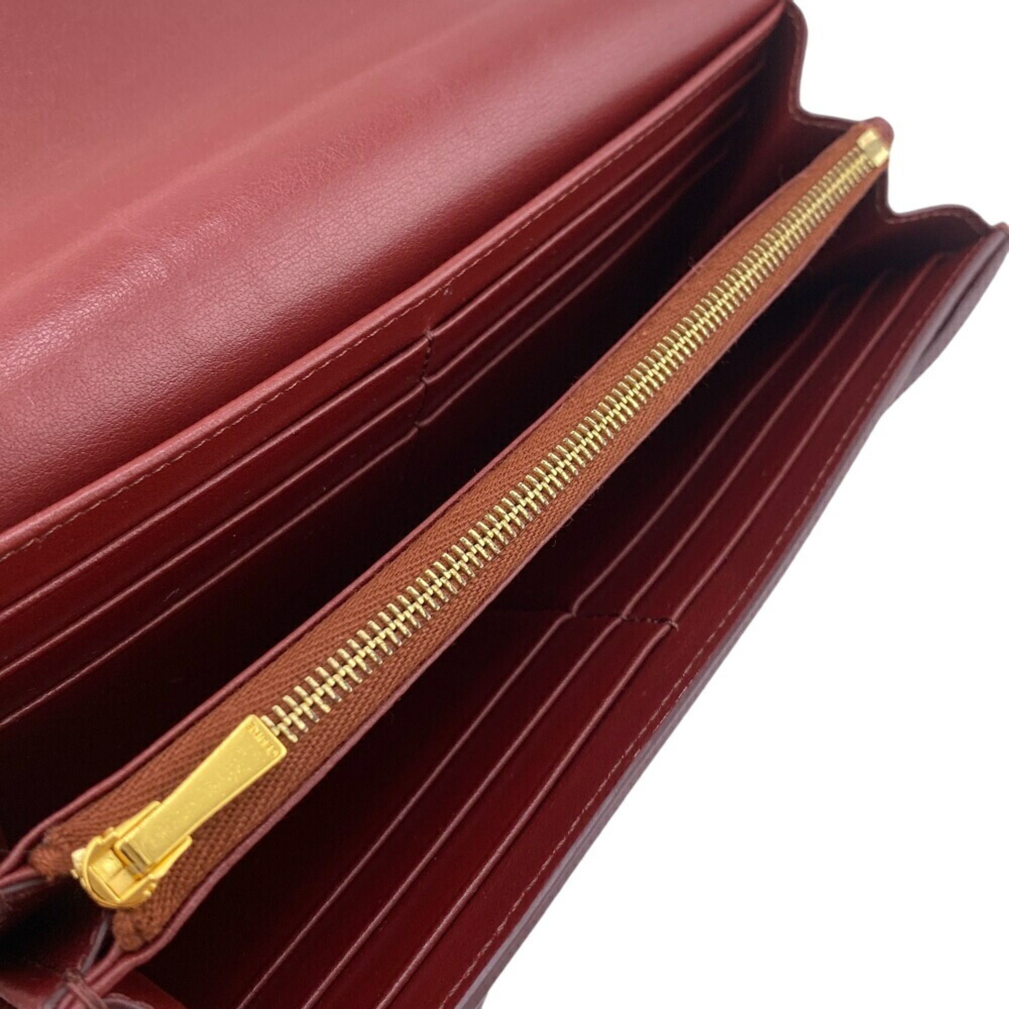 Leather Long Wallet (Bi-Fold) (Pre-Owned) - Celine - Modalova