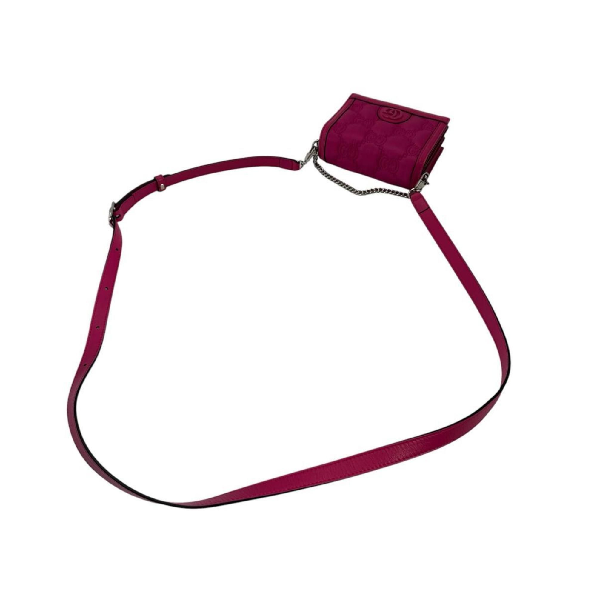 Nylon Leather Handbag (Pre-Owned) - Gucci - Modalova