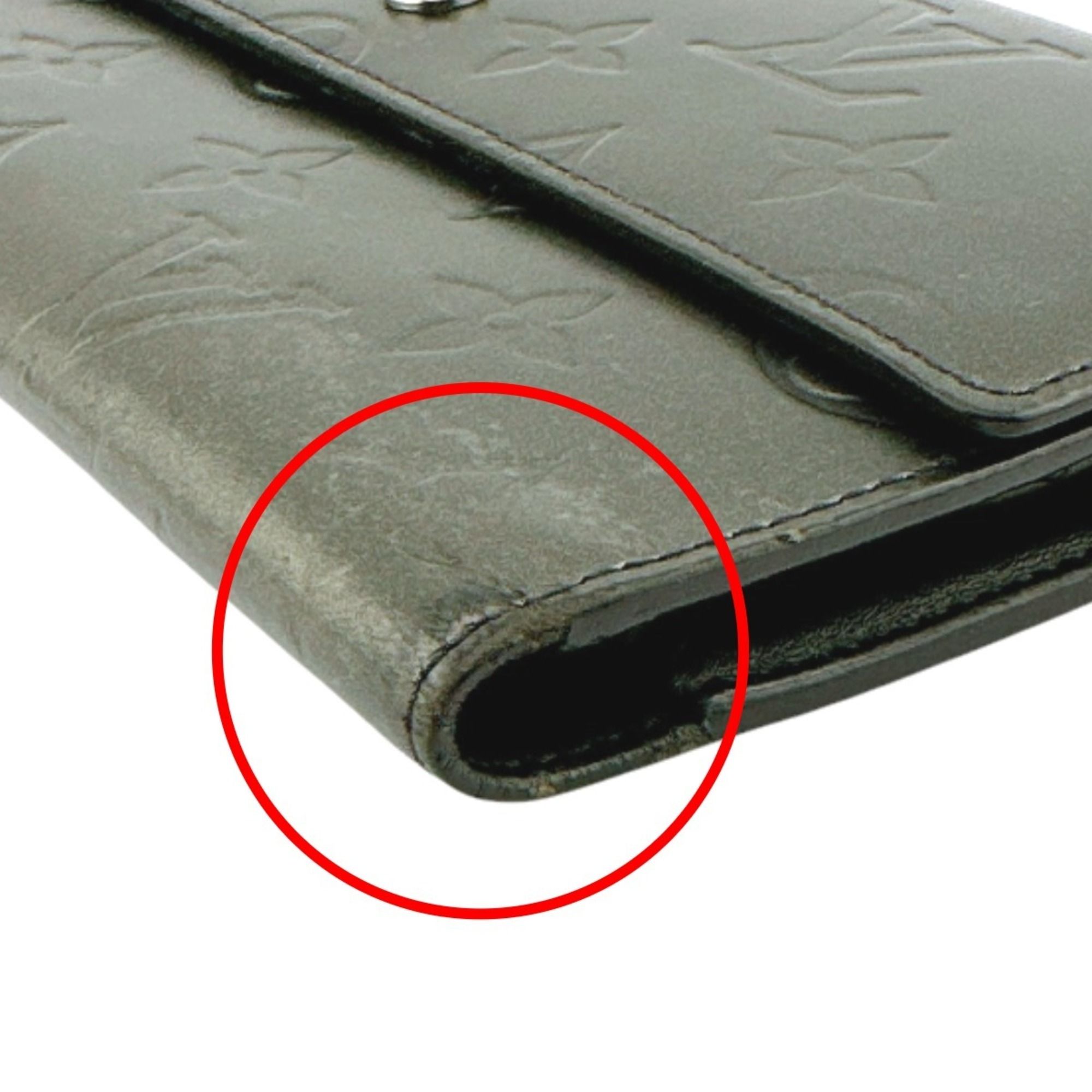 Monogram Mat Monogram Mat Wallet (Tri-Fold) (Pre-Owned) - Louis Vuitton - Modalova
