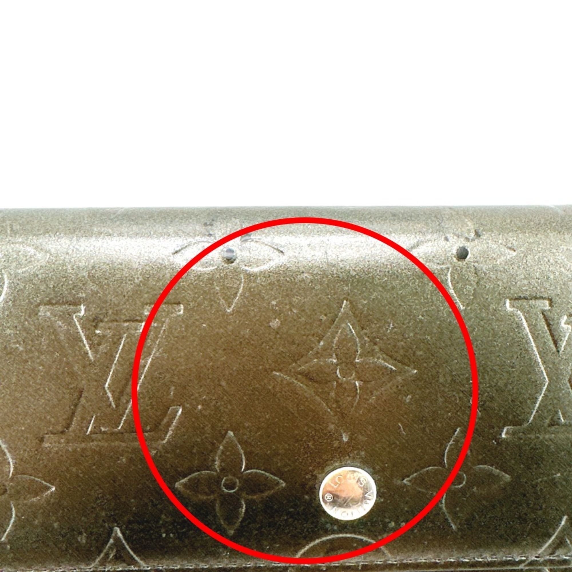 Monogram Mat Monogram Mat Wallet (Tri-Fold) (Pre-Owned) - Louis Vuitton - Modalova