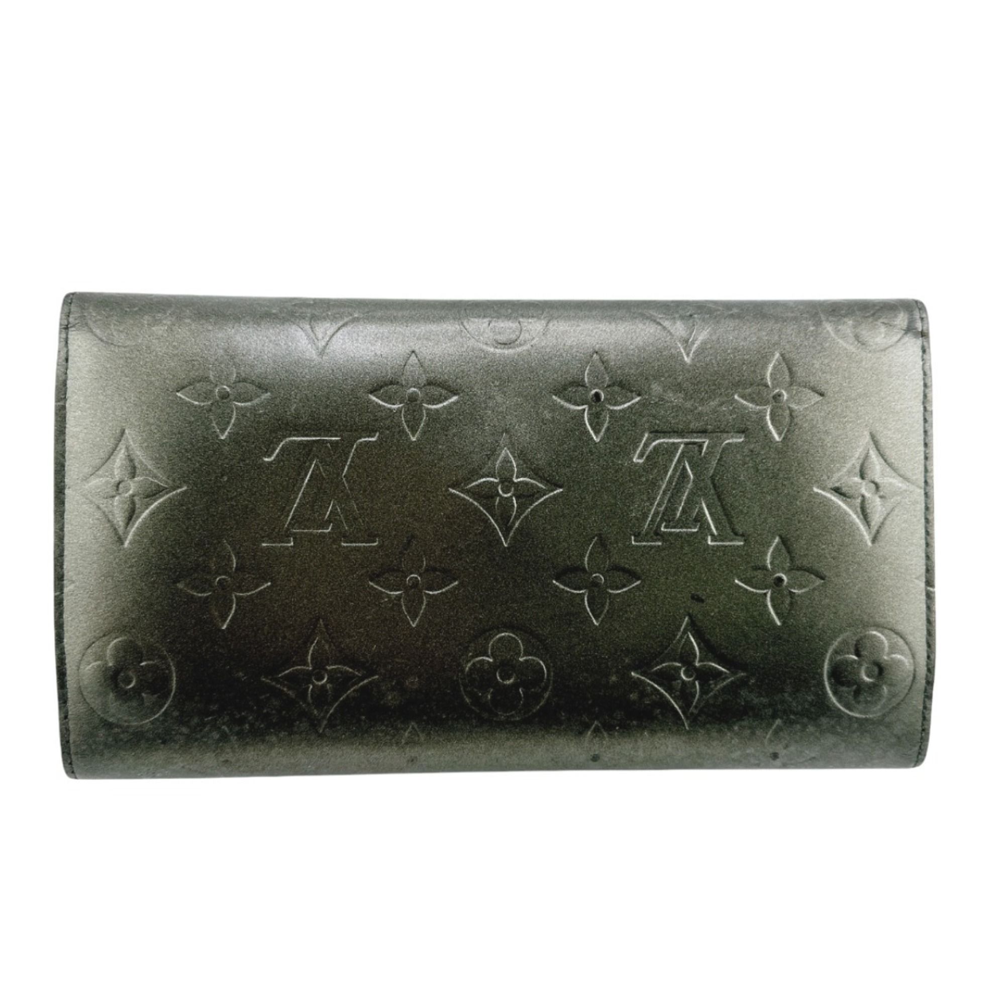 Monogram Mat Monogram Mat Wallet (Tri-Fold) (Pre-Owned) - Louis Vuitton - Modalova