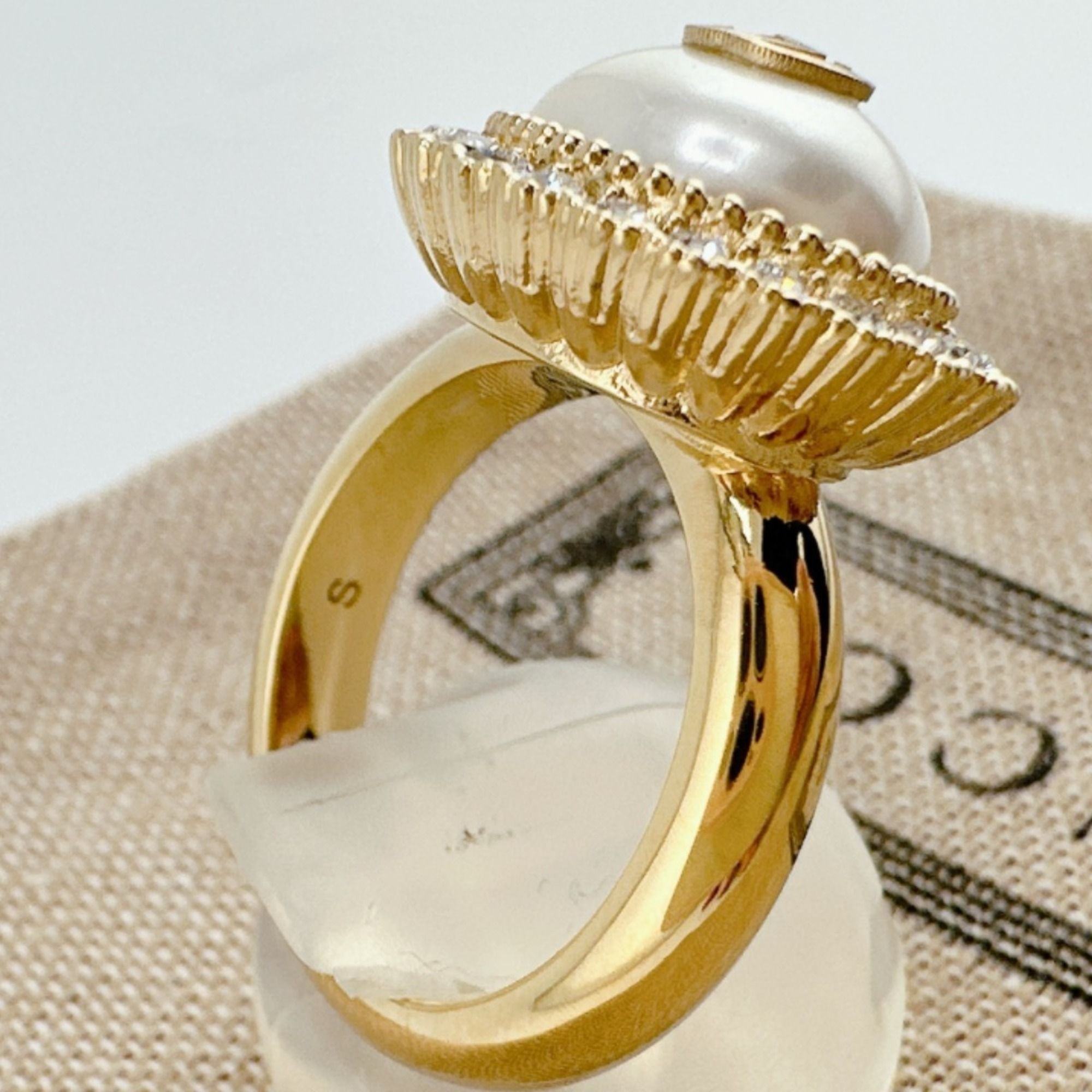 Metal Band Ring (Pre-Owned) - Gucci - Modalova