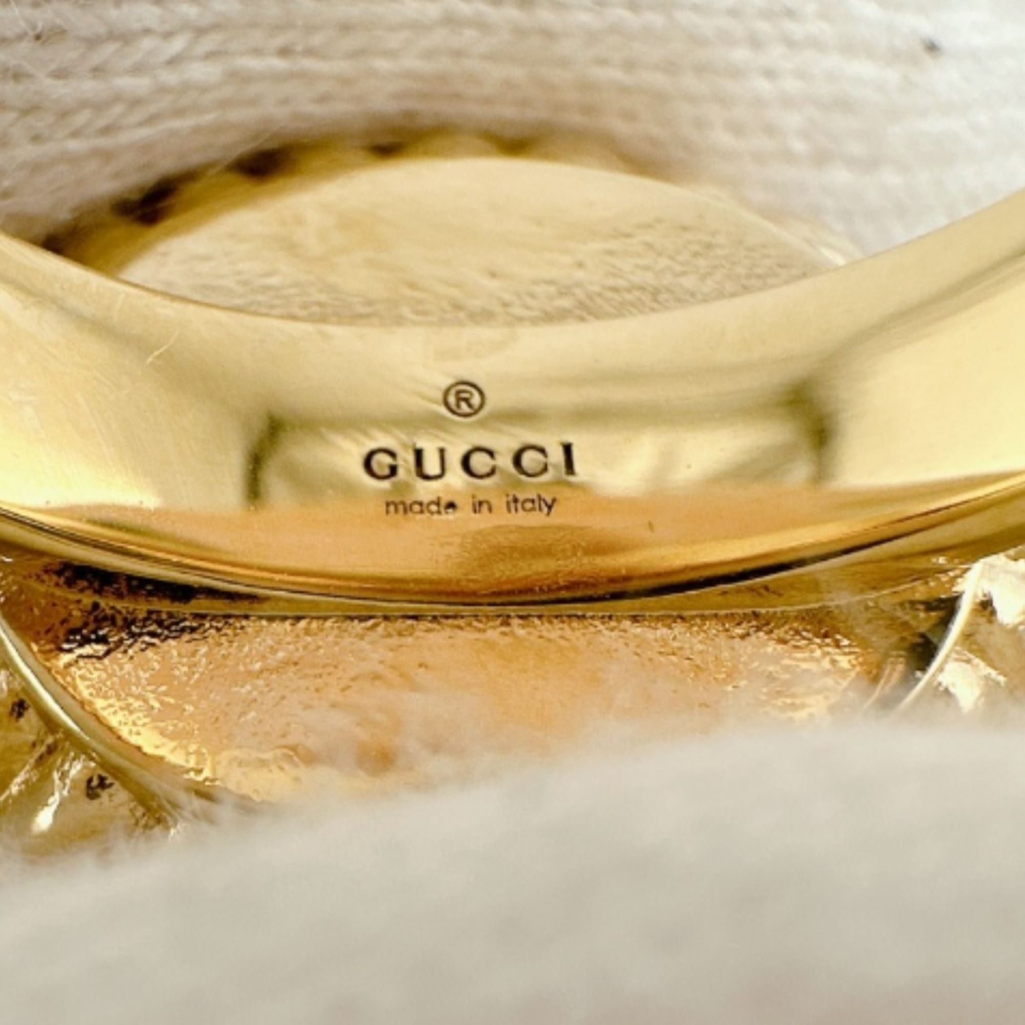 Metal Band Ring (Pre-Owned) - Gucci - Modalova