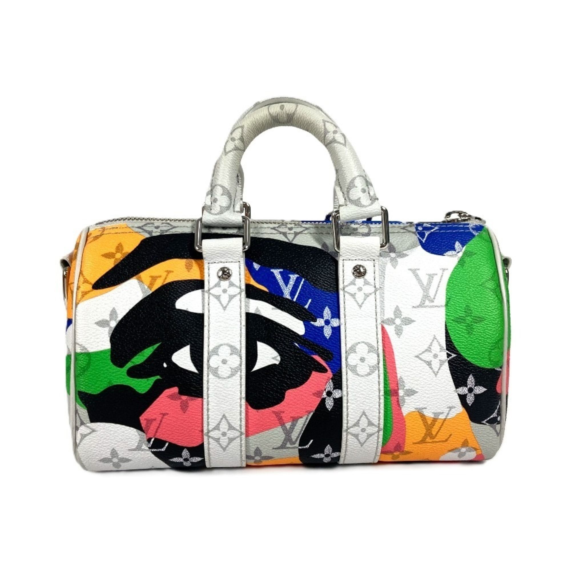 Monogram Leather Boston Bag Handbag Shoulder Bag (Pre-Owned) - Louis Vuitton - Modalova
