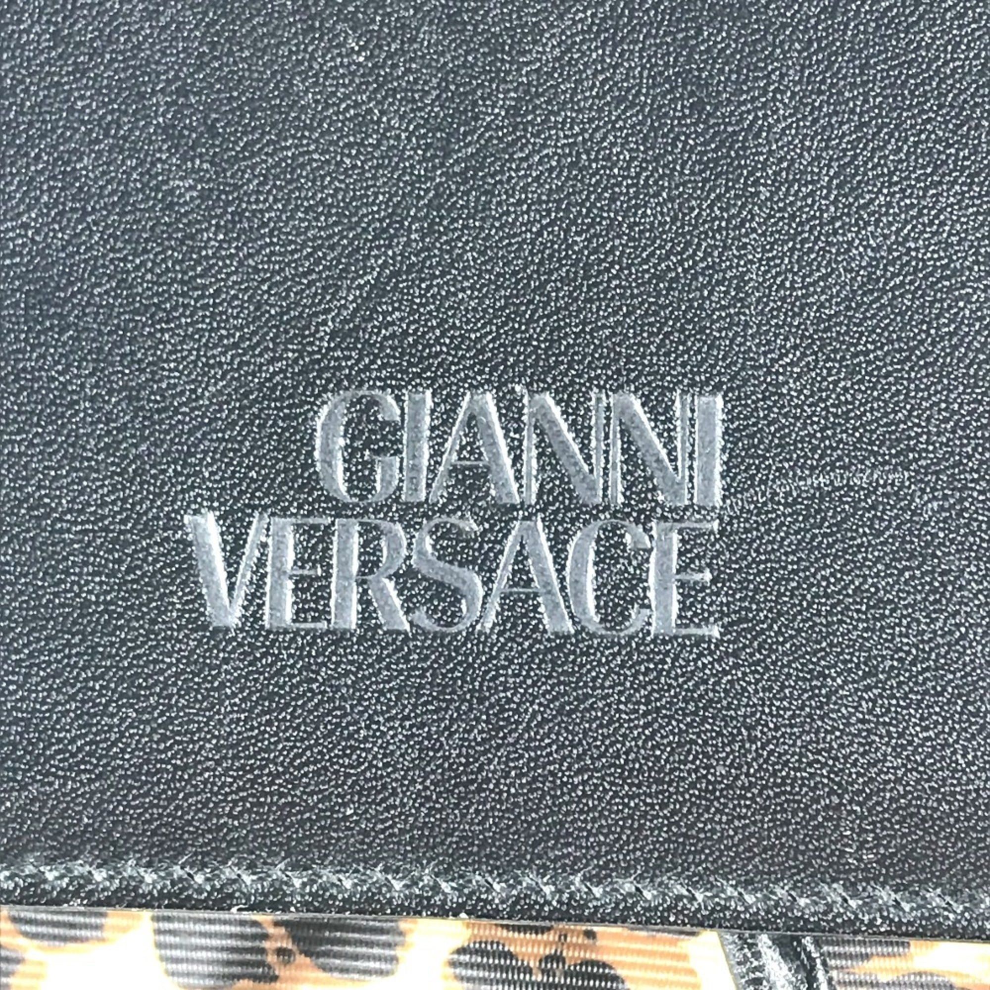 Leather Pvc Backpack (Pre-Owned) - Versace - Modalova