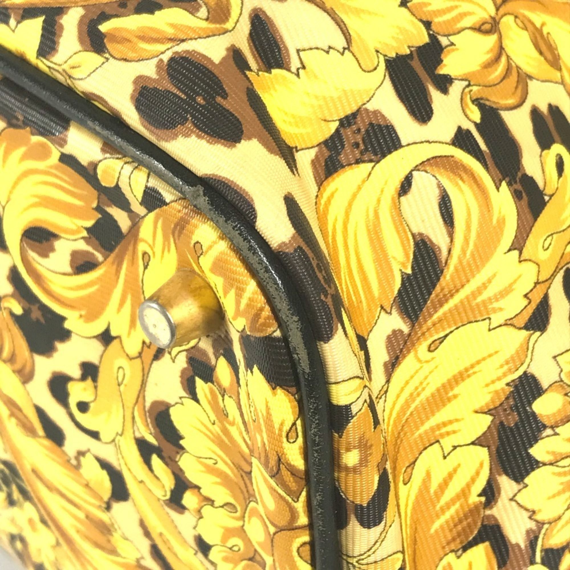 Leather Pvc Backpack (Pre-Owned) - Versace - Modalova