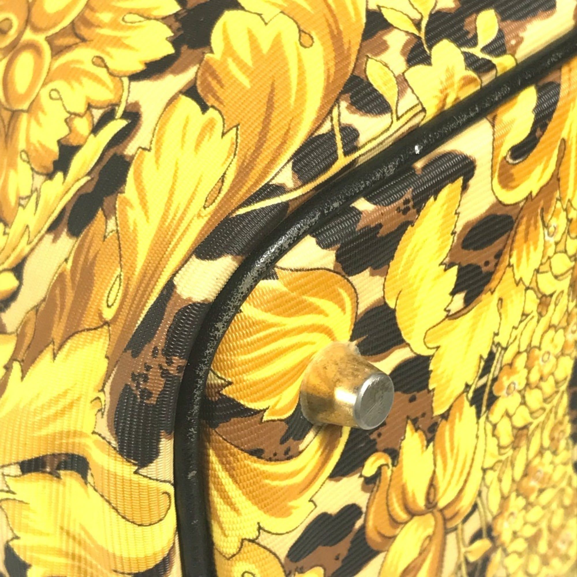 Leather Pvc Backpack (Pre-Owned) - Versace - Modalova
