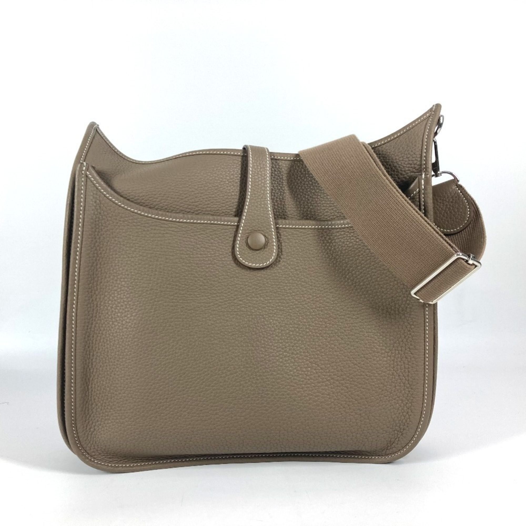 Taurillon Clemence Leather Shoulder Bag (Pre-Owned) - Hermes - Modalova