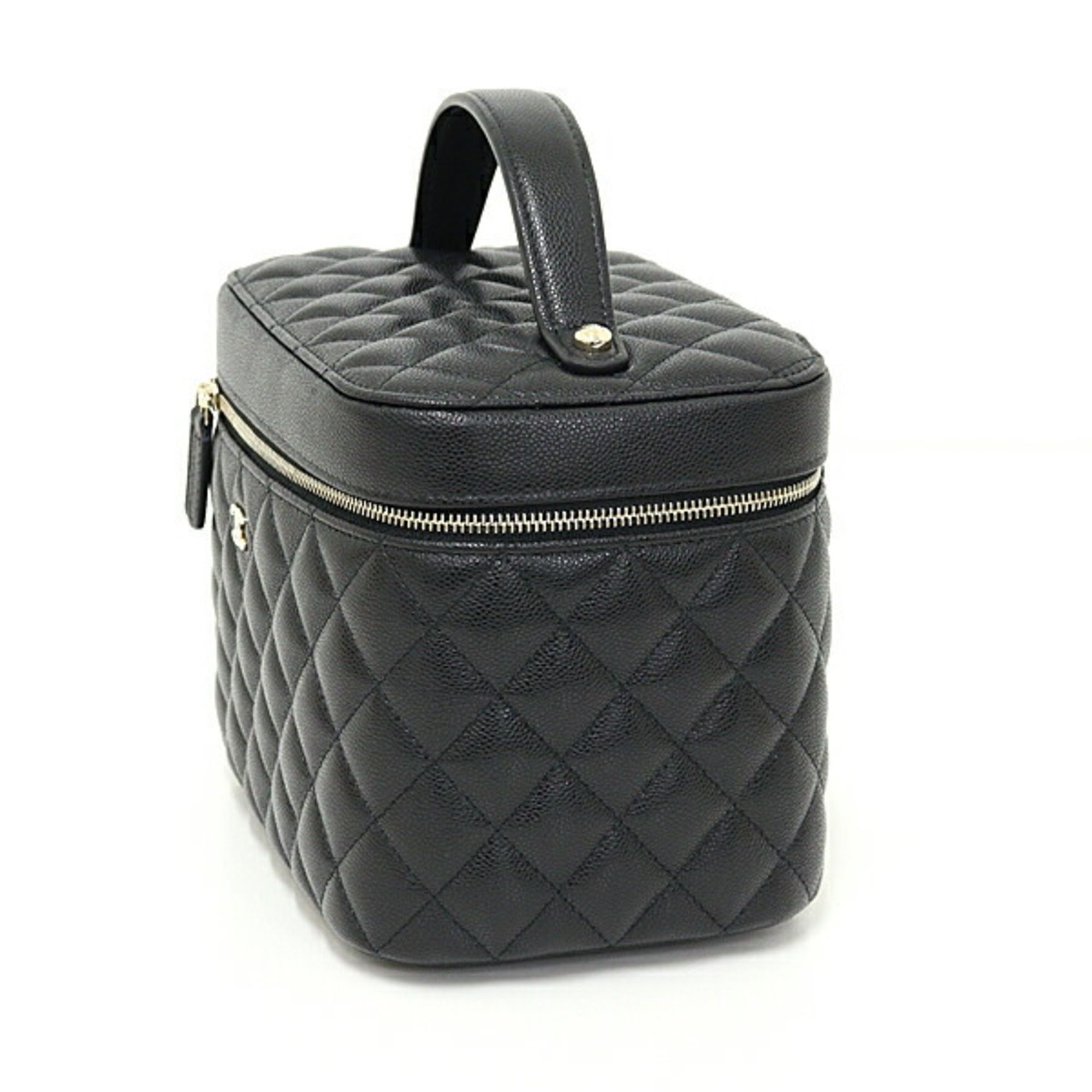 Grained Calfskin Handbag Vanity Bag (Pre-Owned) - Chanel - Modalova