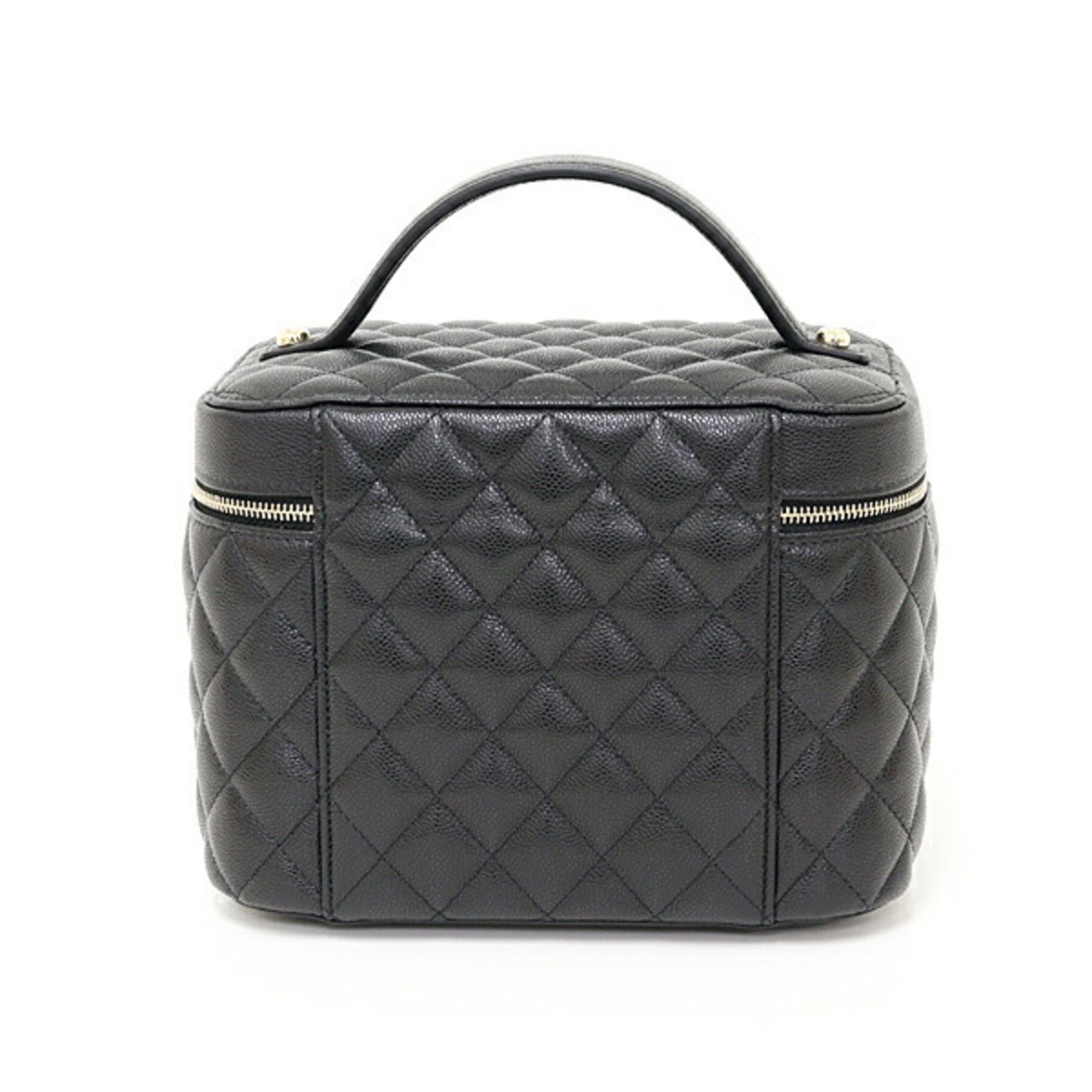 Grained Calfskin Handbag Vanity Bag (Pre-Owned) - Chanel - Modalova