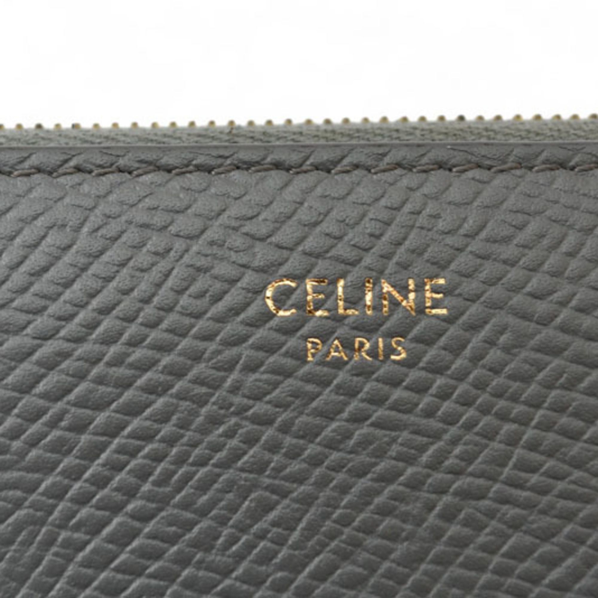 Leather Long Wallet (Bi-Fold) (Pre-Owned) - Celine - Modalova