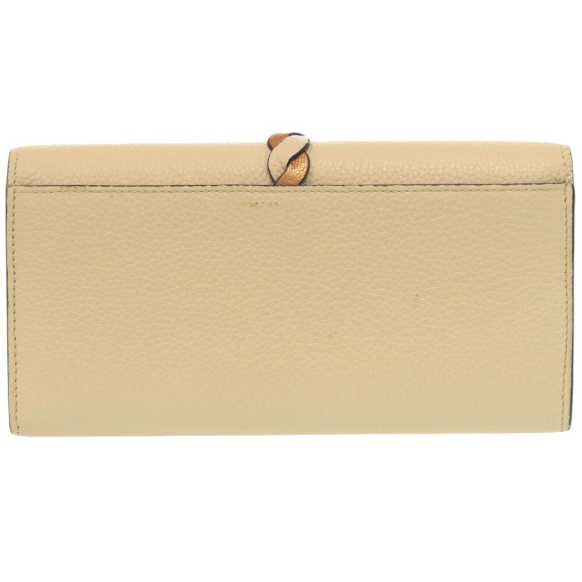 Leather Long Wallet (Bi-Fold) (Pre-Owned) - Chloé - Modalova