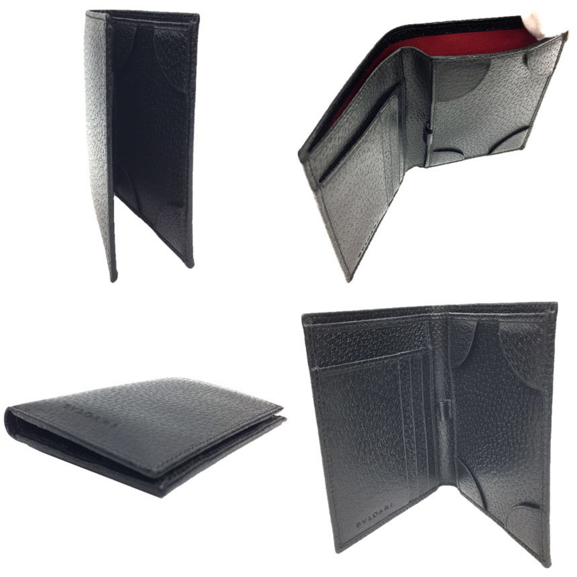 Leather Wallet (Bi-Fold) (Pre-Owned) - Bvlgari - Modalova