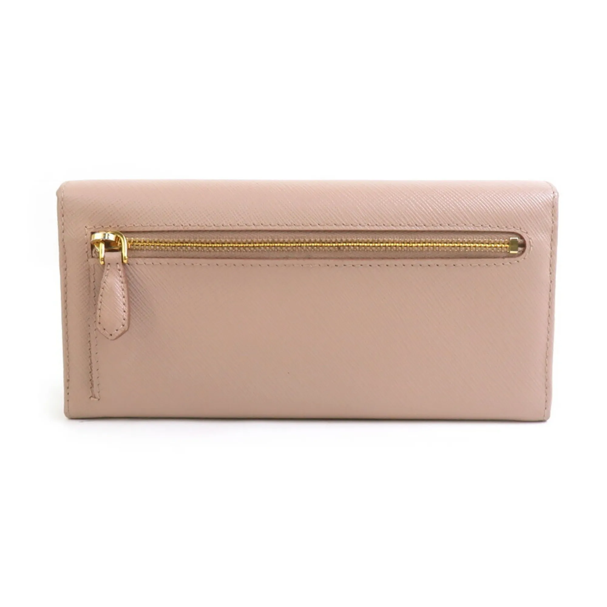 Leather Long Wallet (Bi-Fold) (Pre-Owned) - Prada - Modalova