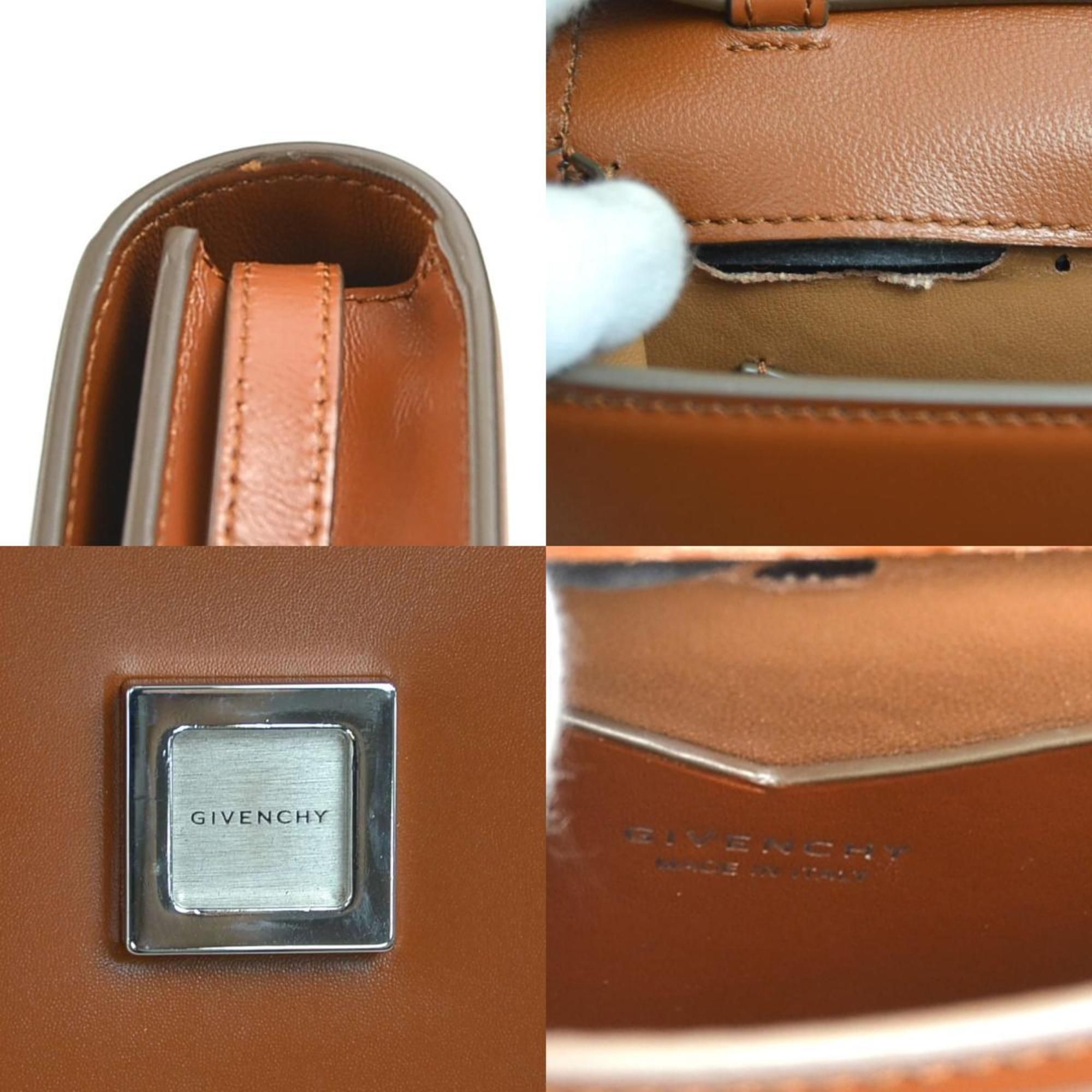 Leather Shoulder Bag (Pre-Owned) - Givenchy - Modalova