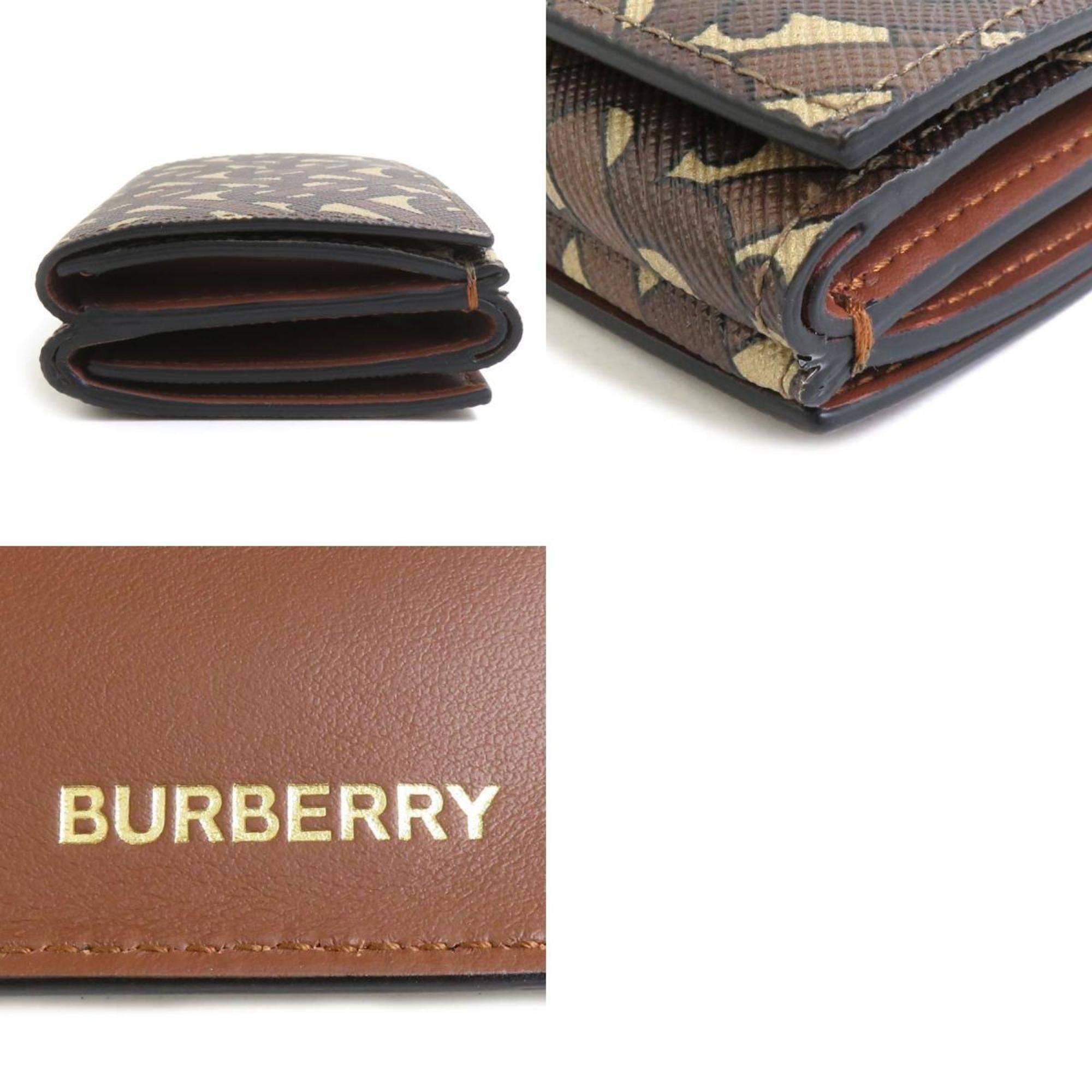 Coated Canvas Wallet (Tri-Fold) (Pre-Owned) - Burberry - Modalova