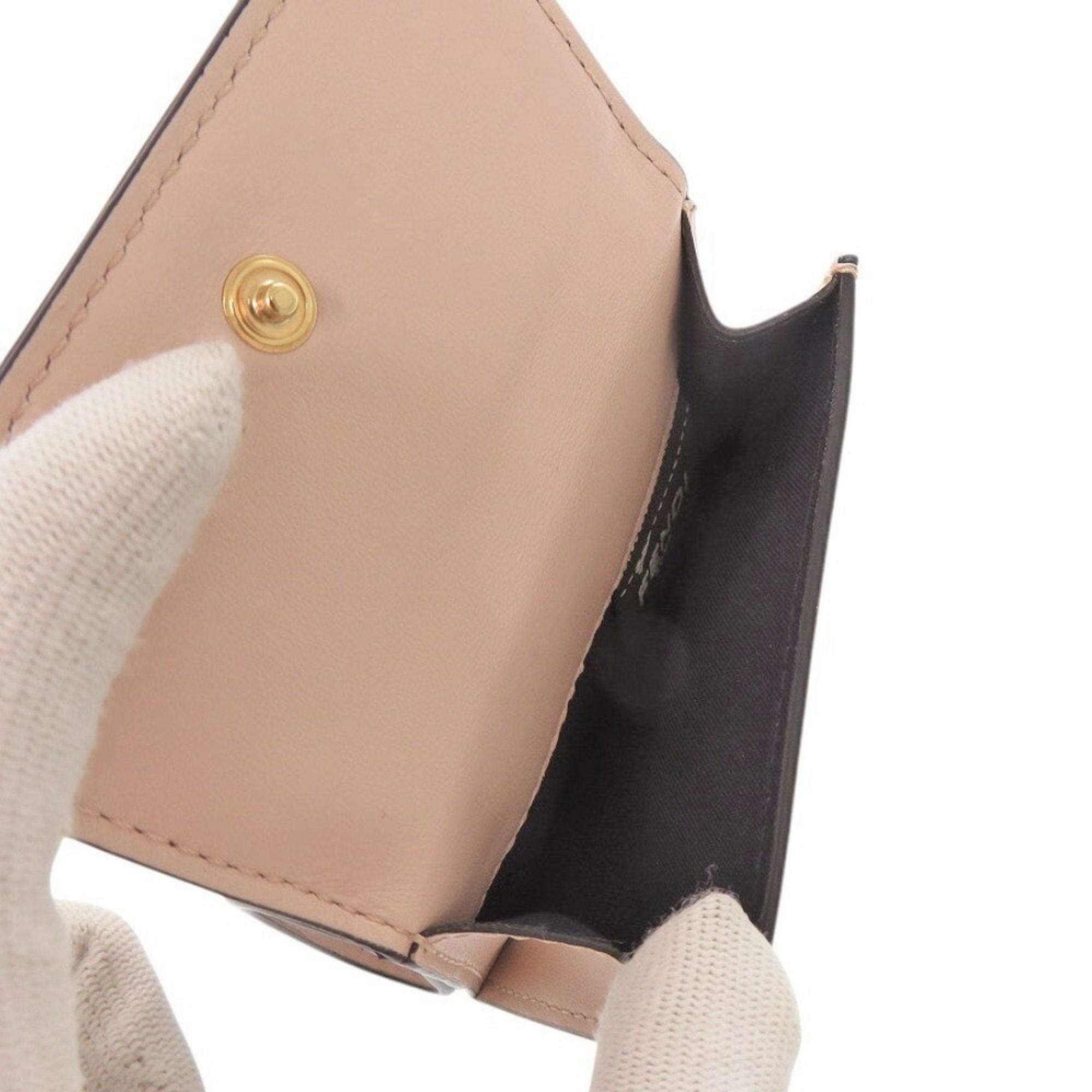 Leather Wallet (Tri-Fold) (Pre-Owned) - Fendi - Modalova