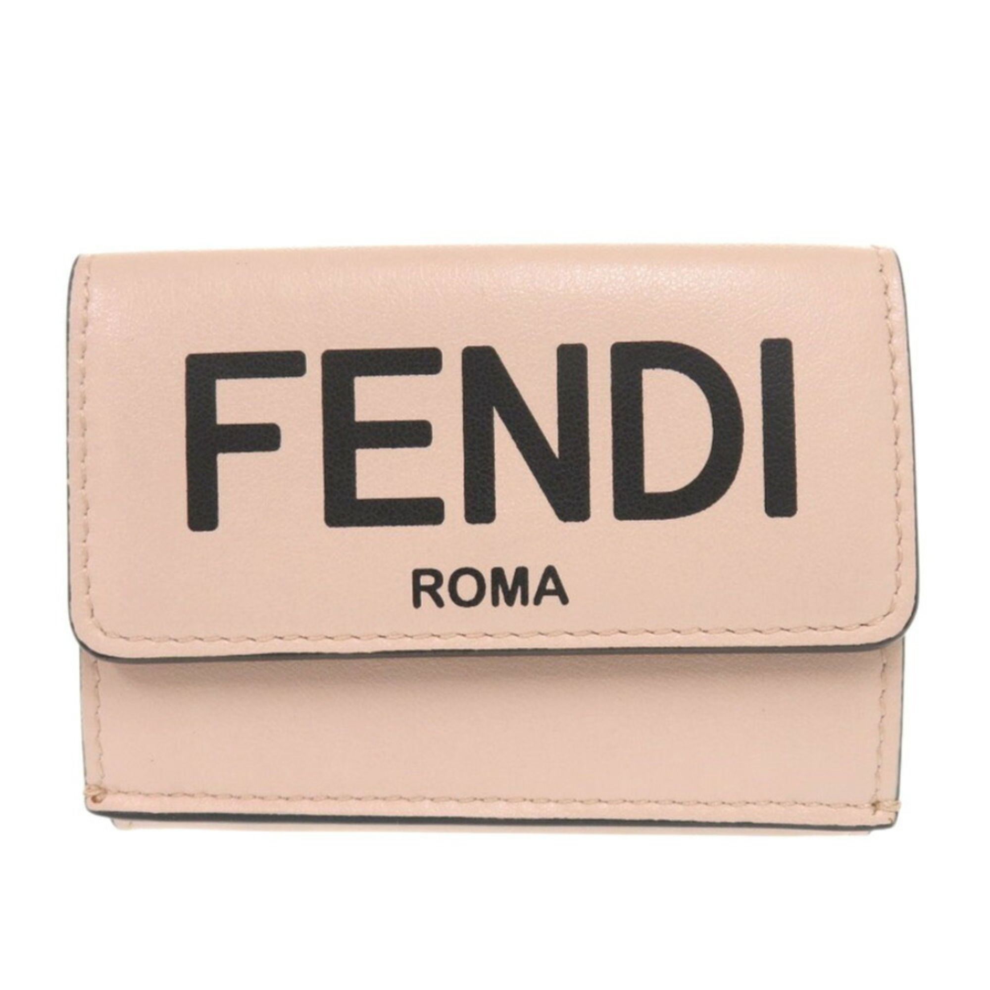 Leather Wallet (Tri-Fold) (Pre-Owned) - Fendi - Modalova