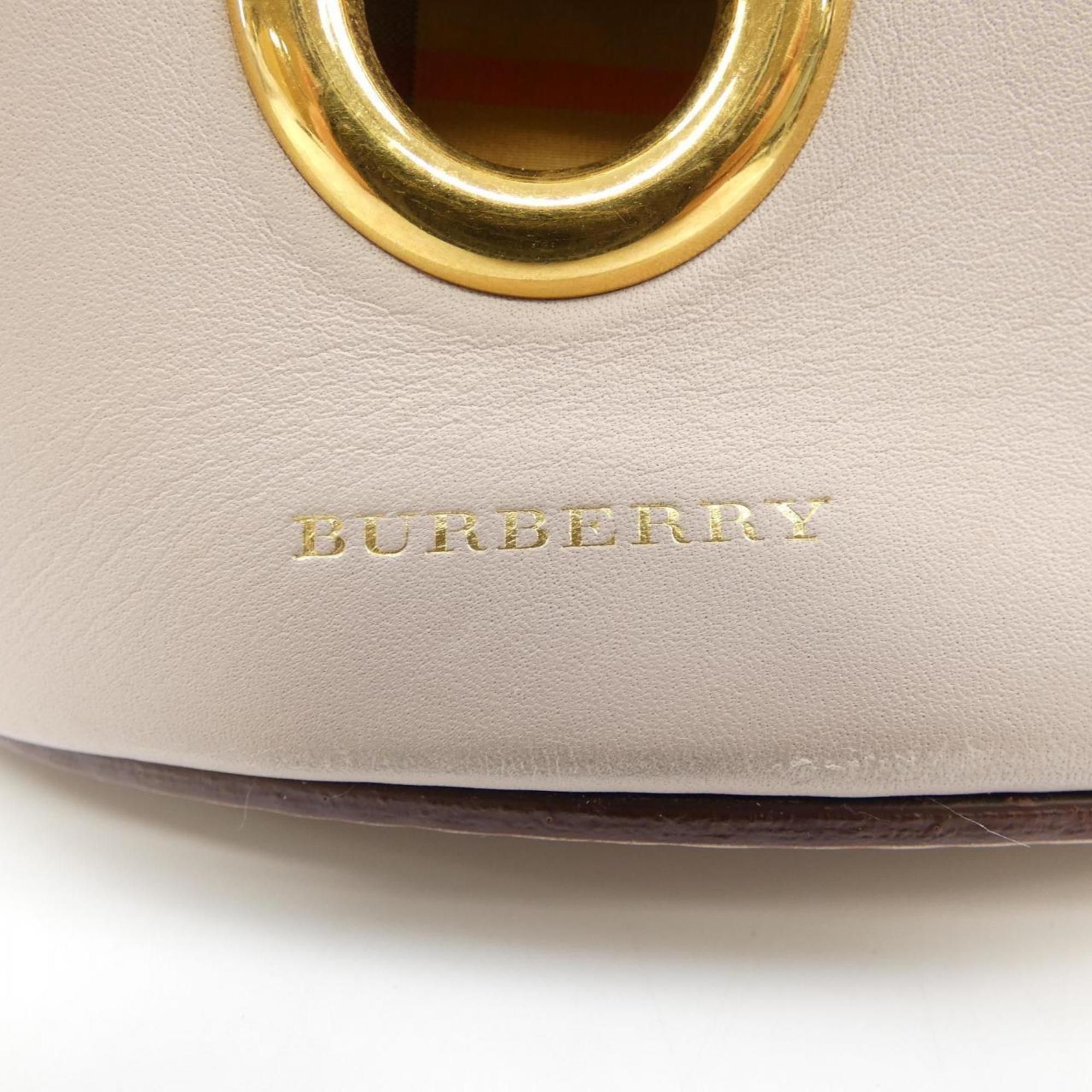 Burberry Gray Handbag (Pre-Owned) - Burberry - Modalova