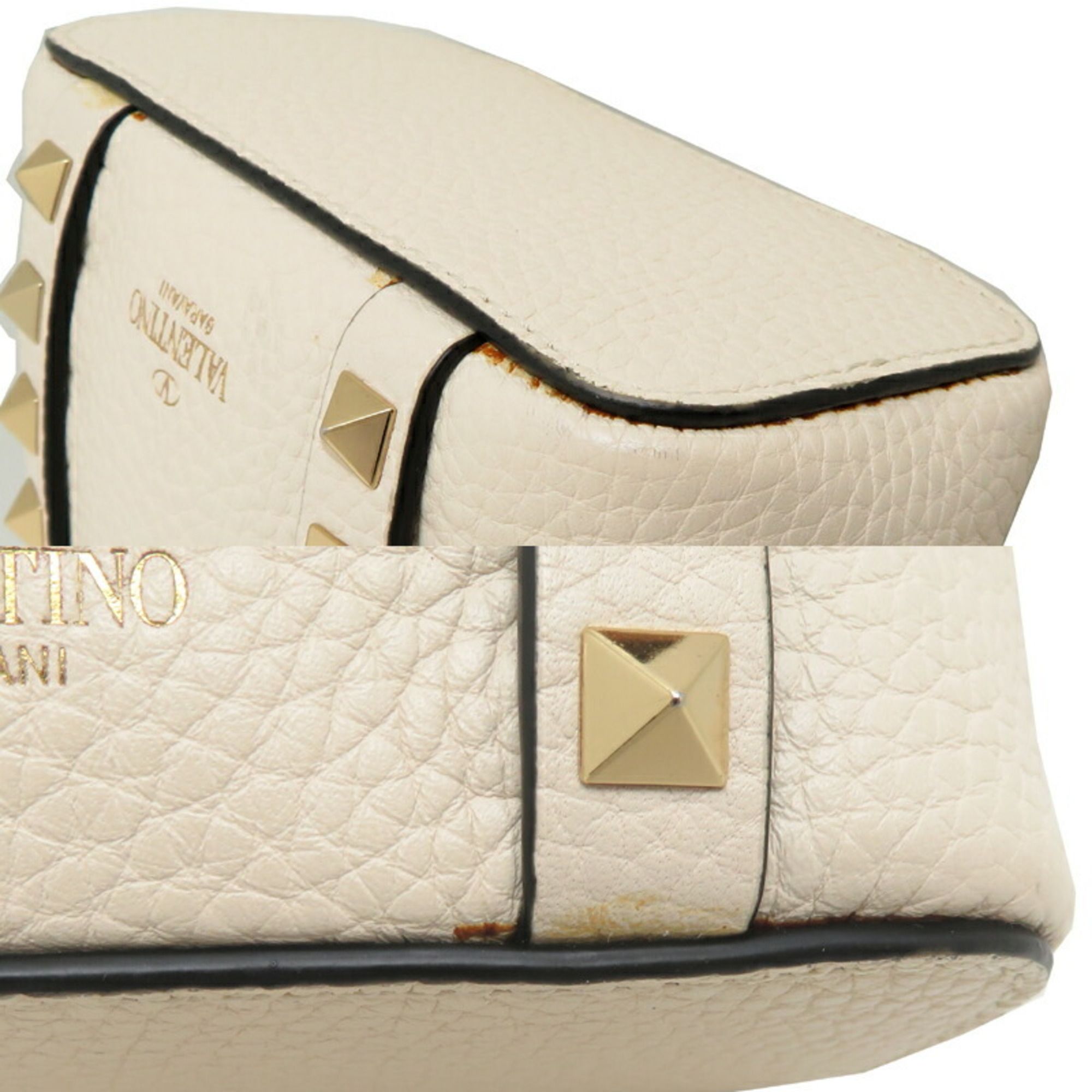 Leather Handbag (Pre-Owned) - Valentino Garavani - Modalova