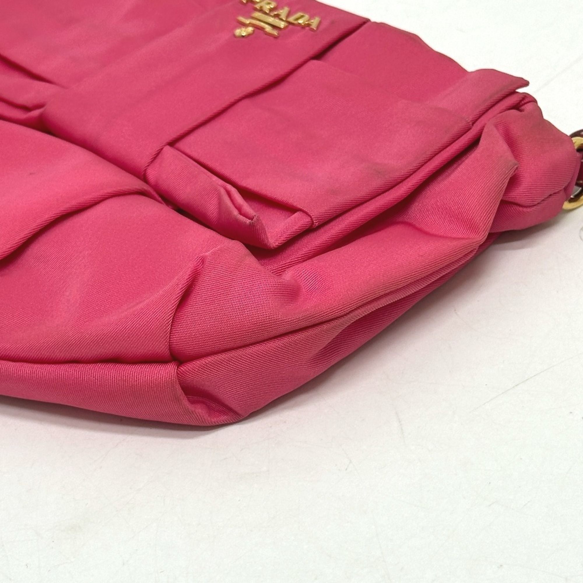 Prada Pink Nylon Pouch (Pre-Owned) - Prada - Modalova