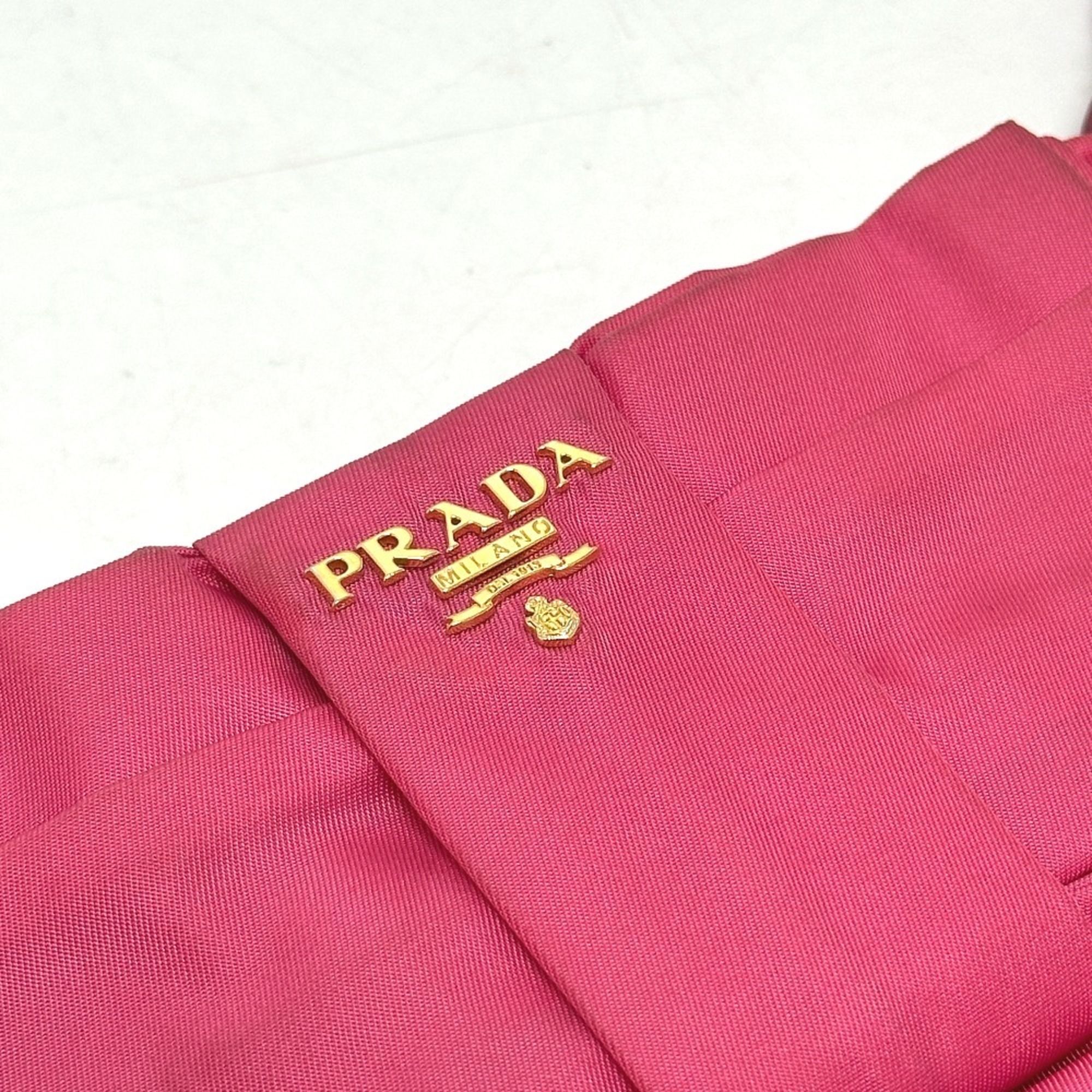 Prada Pink Nylon Pouch (Pre-Owned) - Prada - Modalova