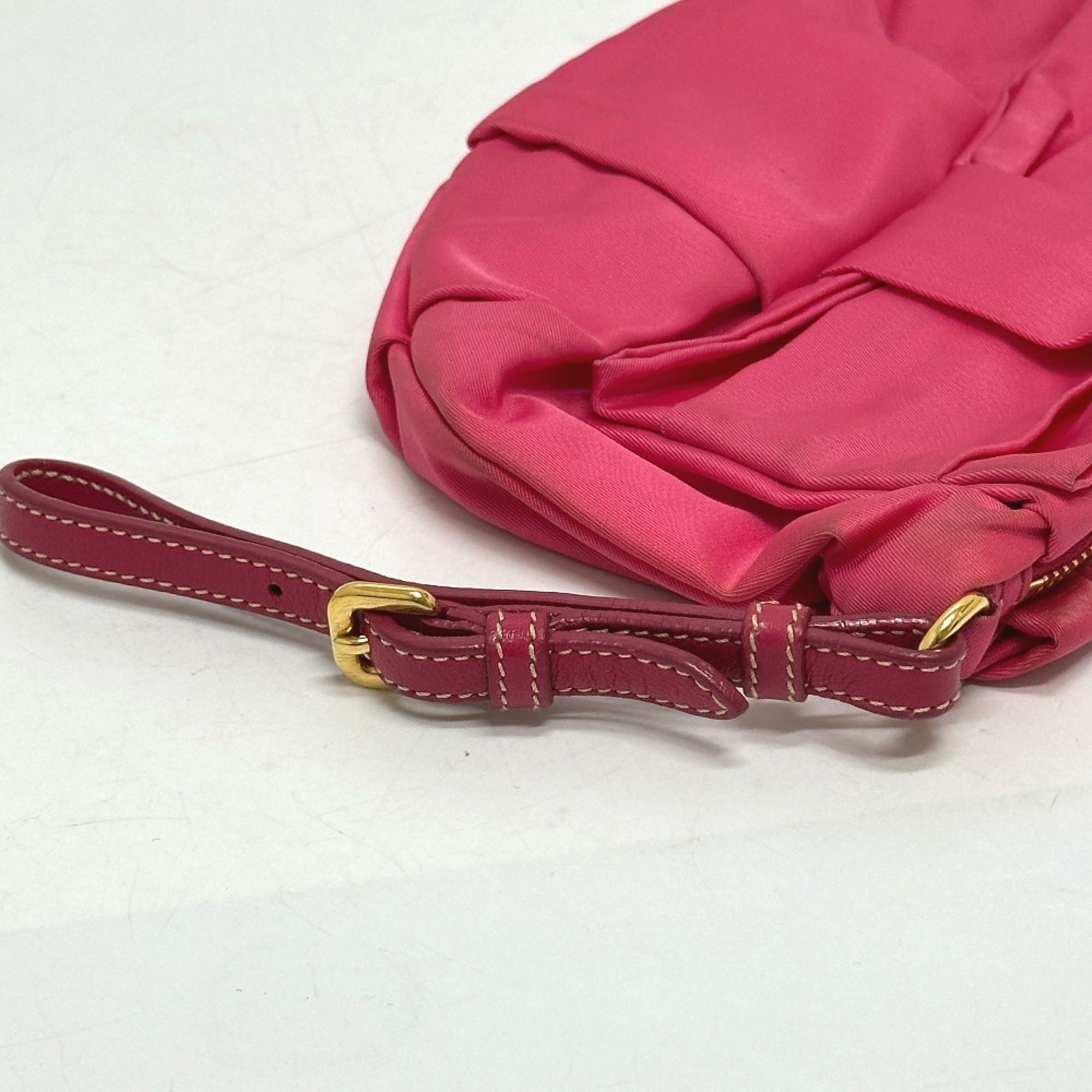 Prada Pink Nylon Pouch (Pre-Owned) - Prada - Modalova