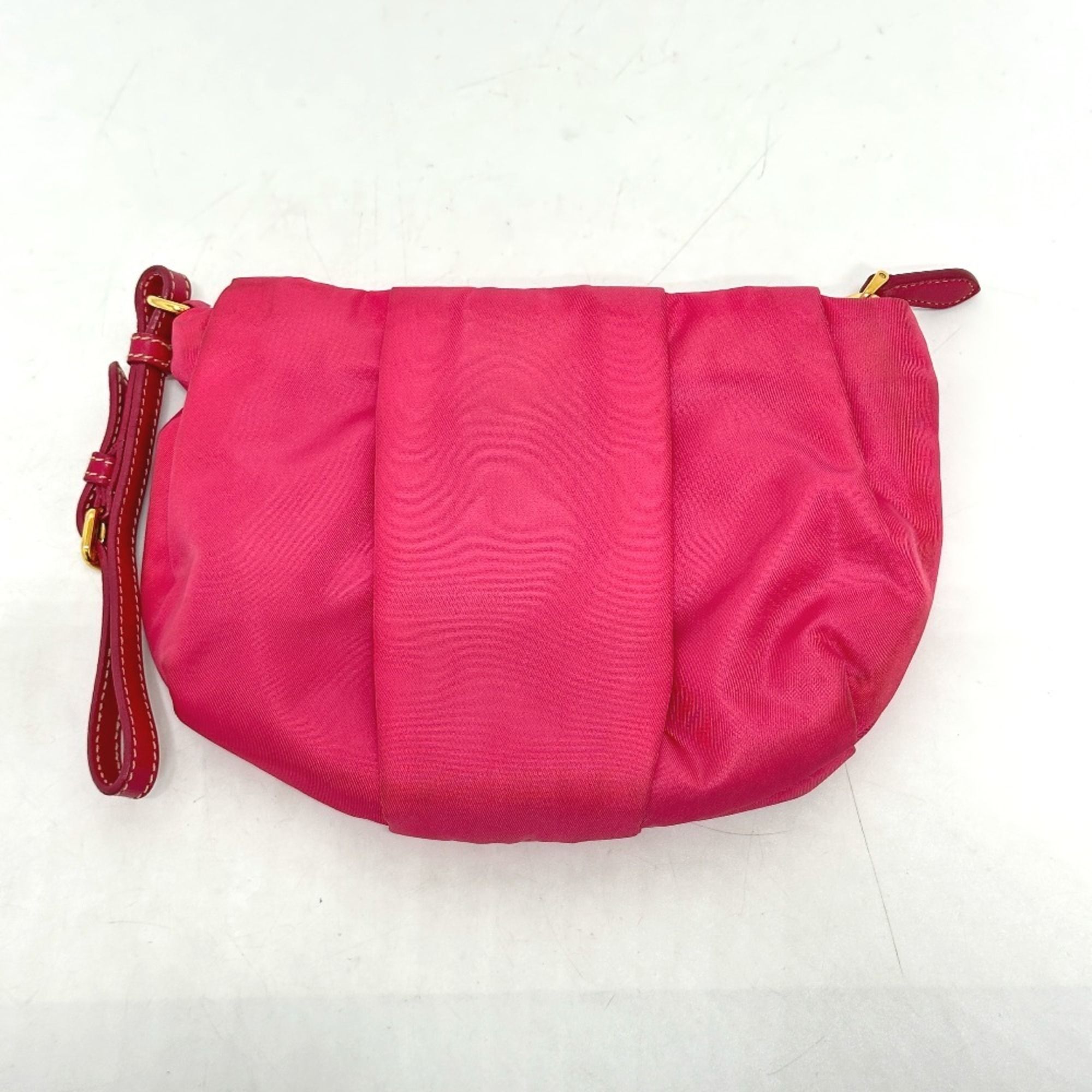 Prada Pink Nylon Pouch (Pre-Owned) - Prada - Modalova