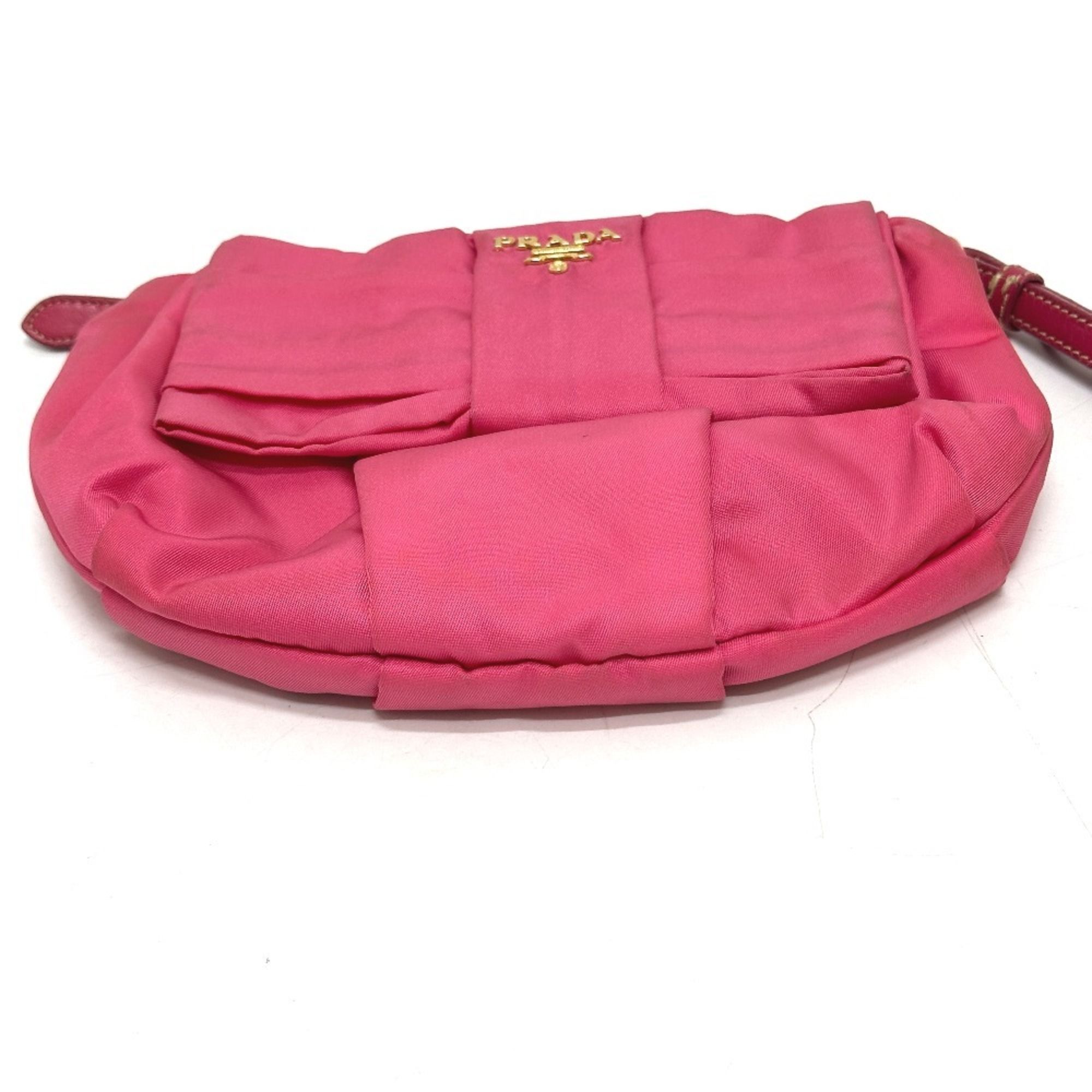 Prada Pink Nylon Pouch (Pre-Owned) - Prada - Modalova