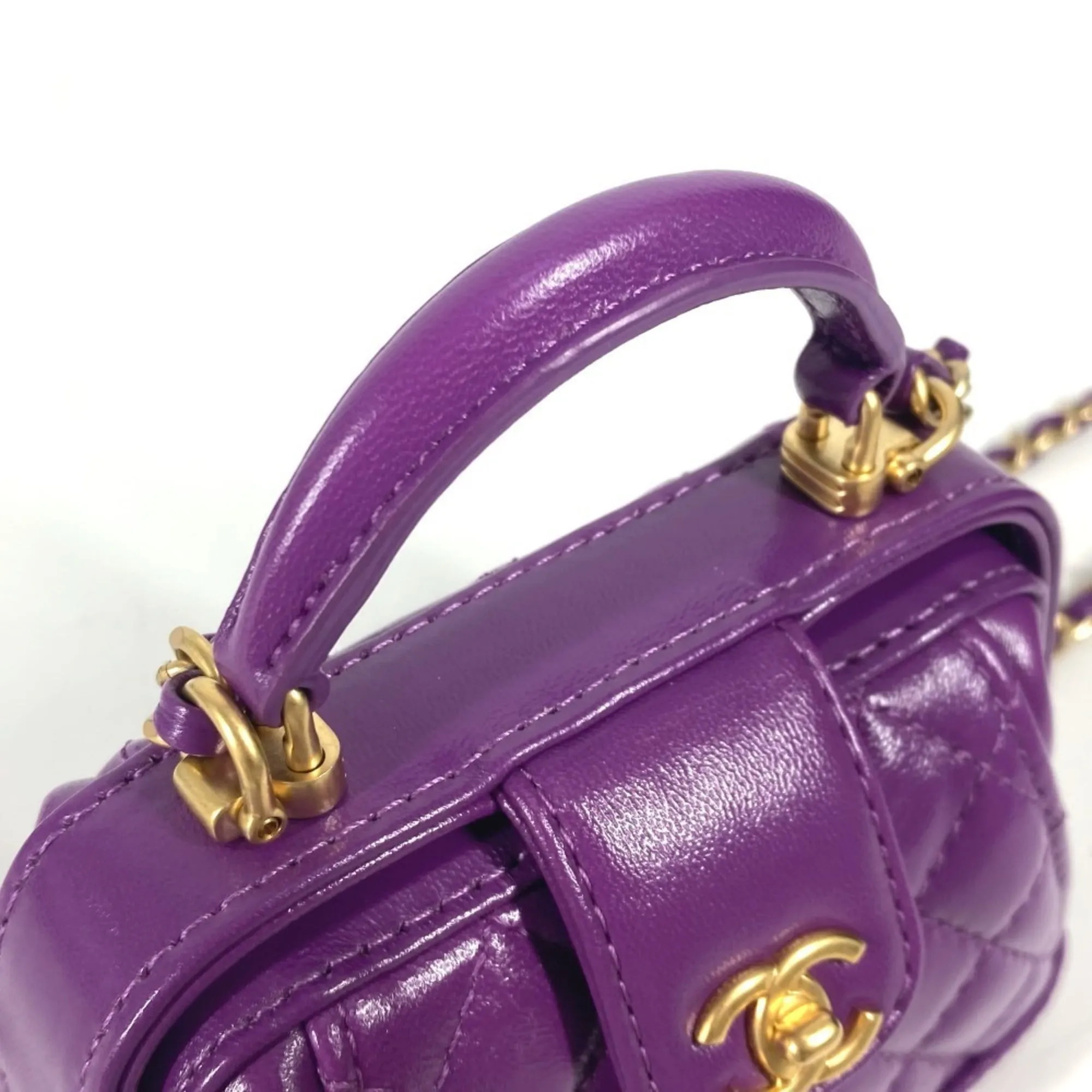 Leather Shoulder Bag (Pre-Owned) - Chanel - Modalova