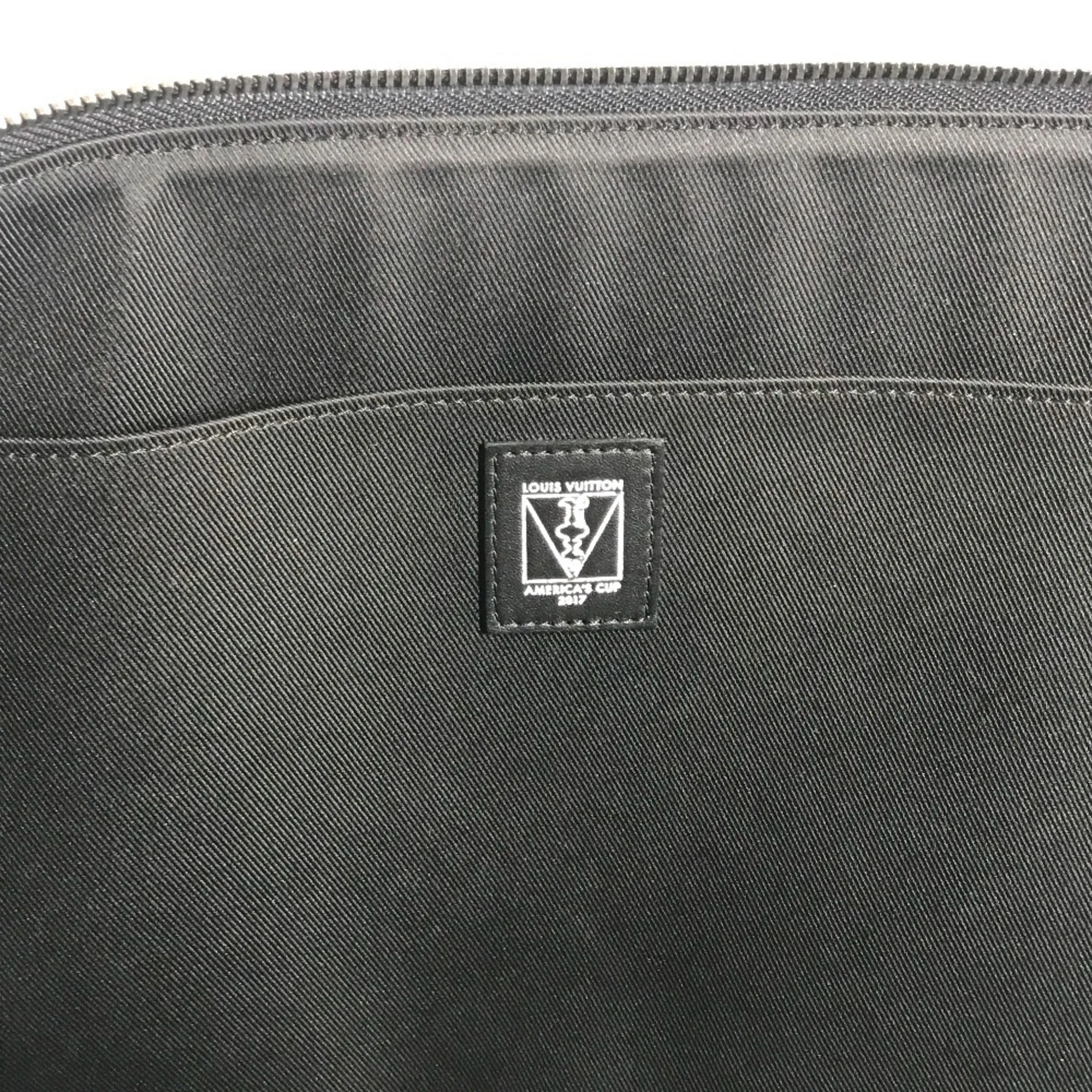 Damier Graphite Clutch Bag Pochette Pouch (Pre-Owned) - Louis Vuitton - Modalova