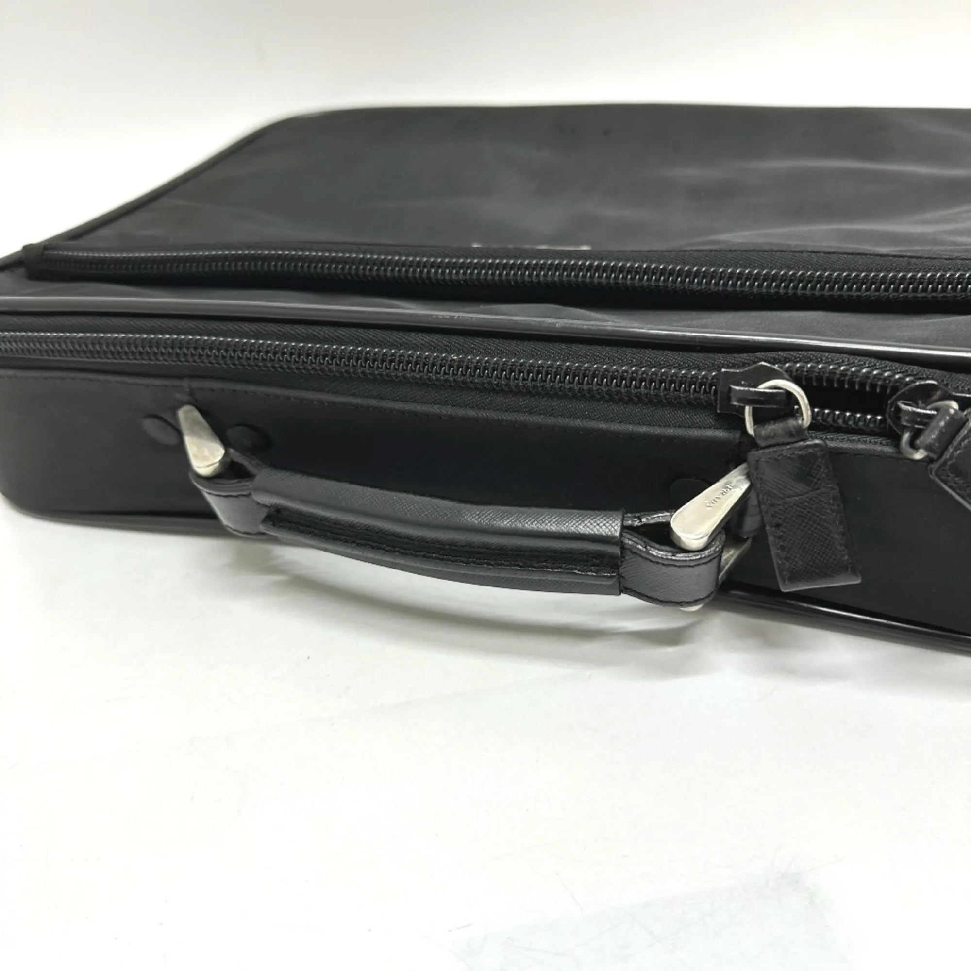 Nylon Briefcase Shoulder Bag (Pre-Owned) - Prada - Modalova