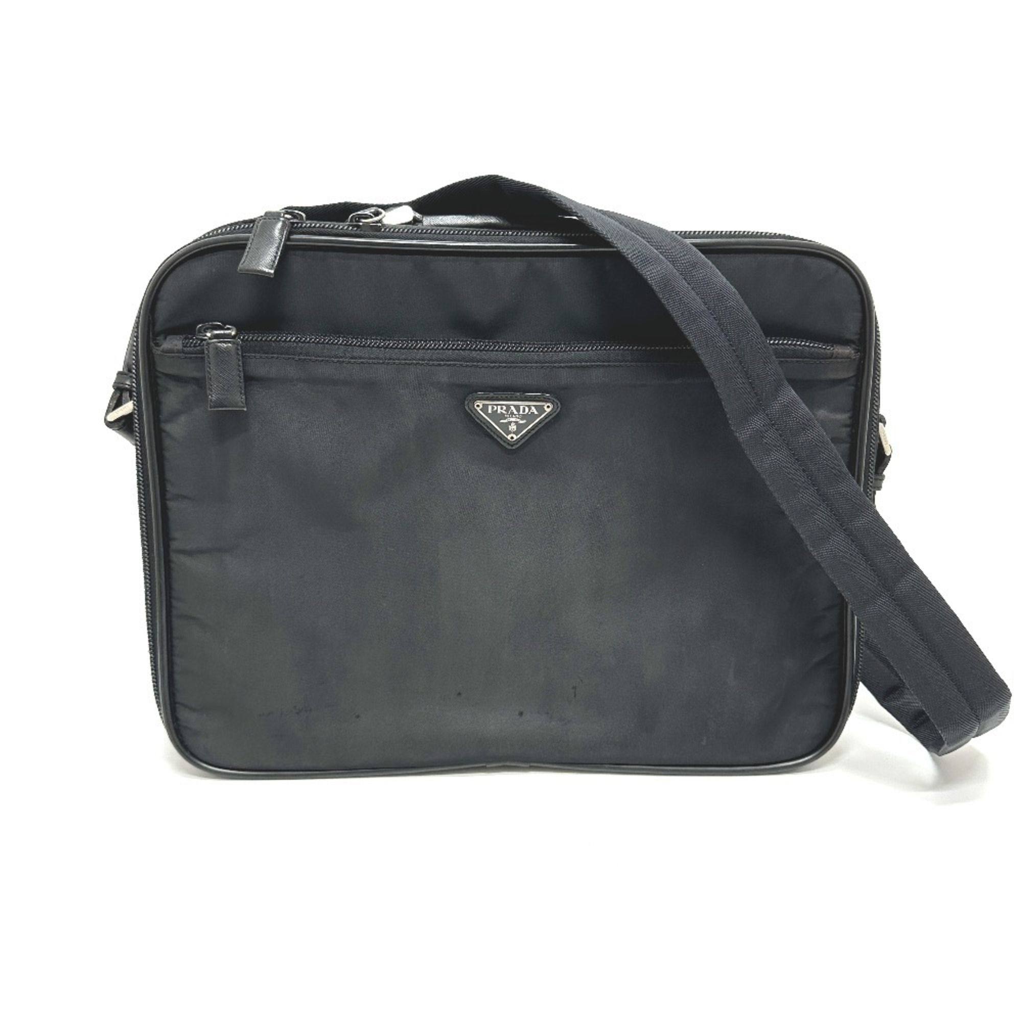 Nylon Briefcase Shoulder Bag (Pre-Owned) - Prada - Modalova