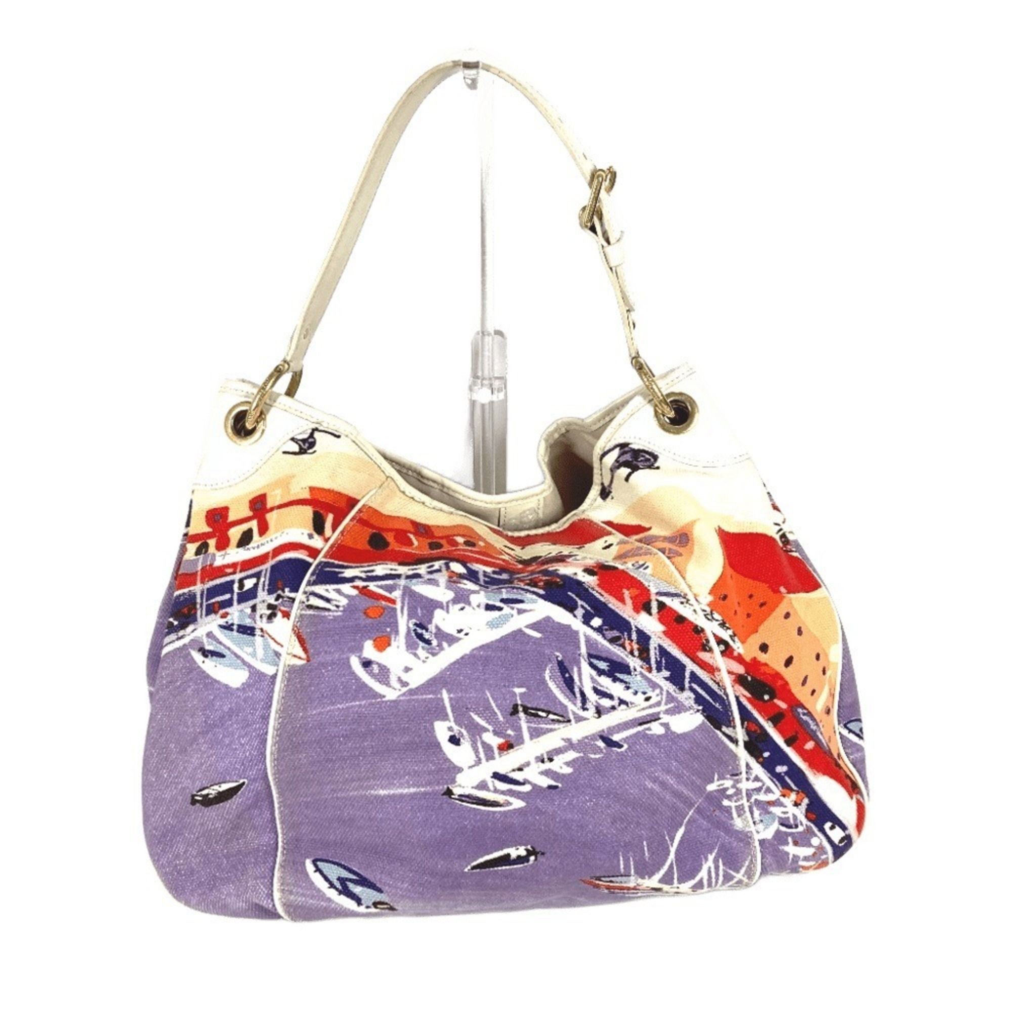 Leather Canvas Shoulder Bag (Pre-Owned) - Louis Vuitton - Modalova