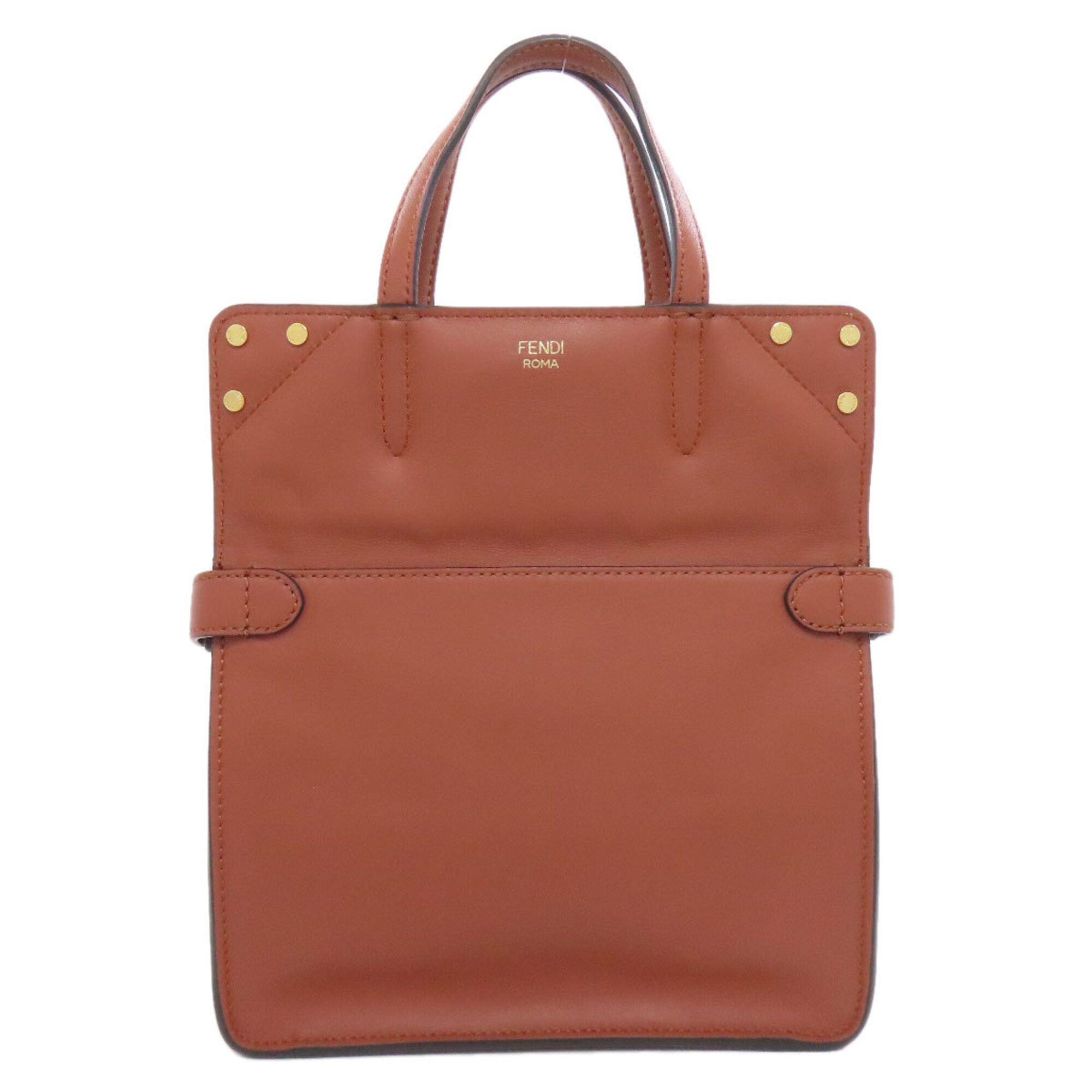 Leather Shoulder Bag (Pre-Owned) - Fendi - Modalova