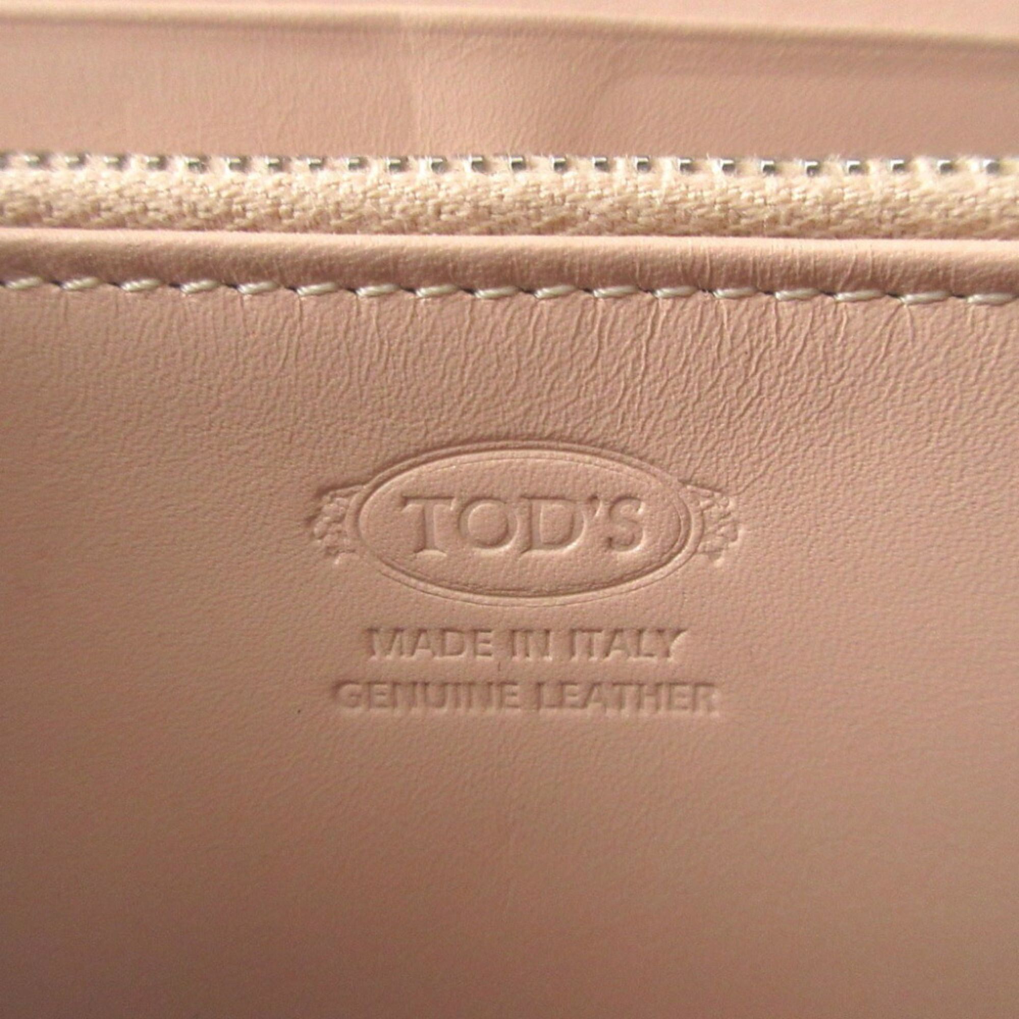 Leather Long Wallet (Bi-Fold) (Pre-Owned) - Tod's - Modalova