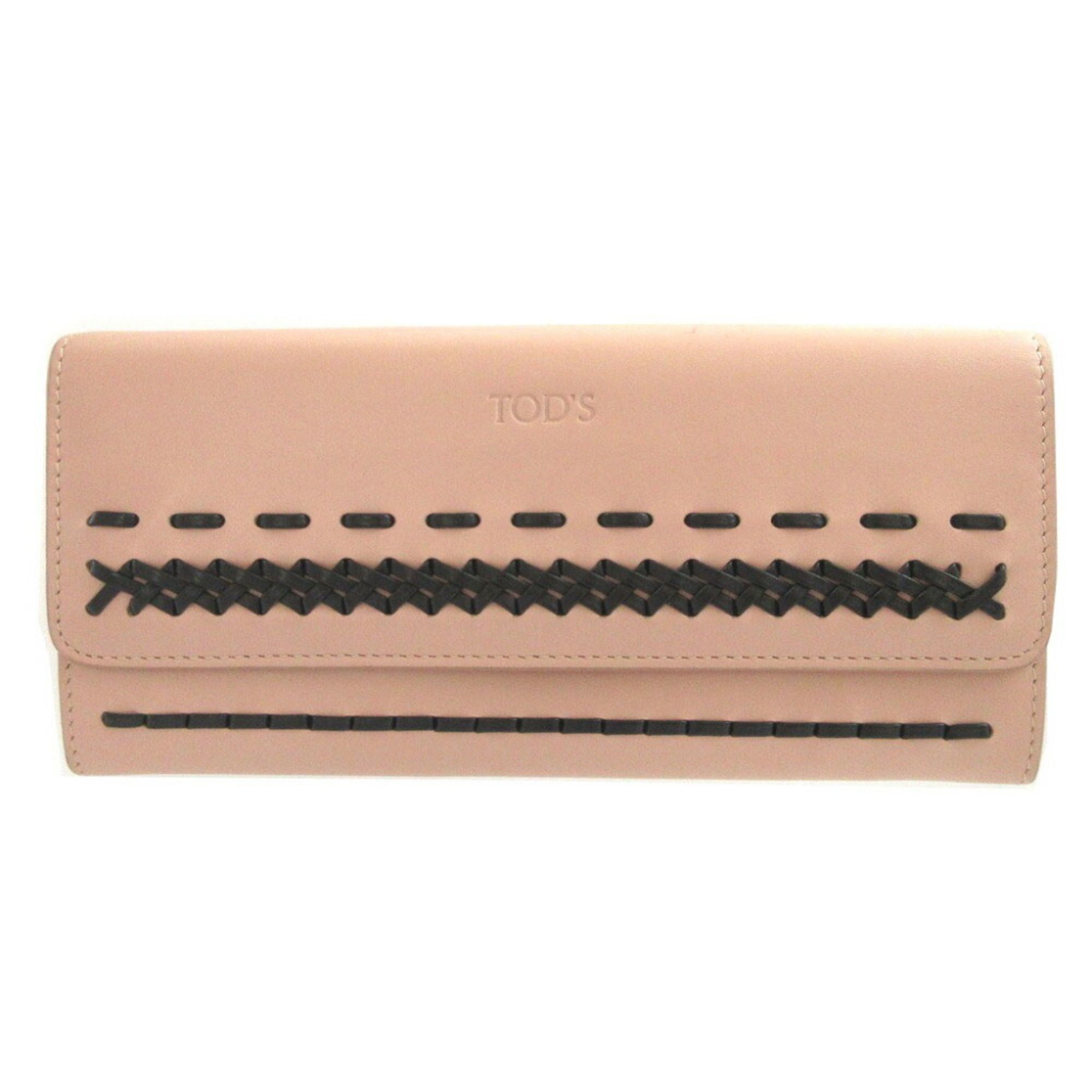 Leather Long Wallet (Bi-Fold) (Pre-Owned) - Tod's - Modalova