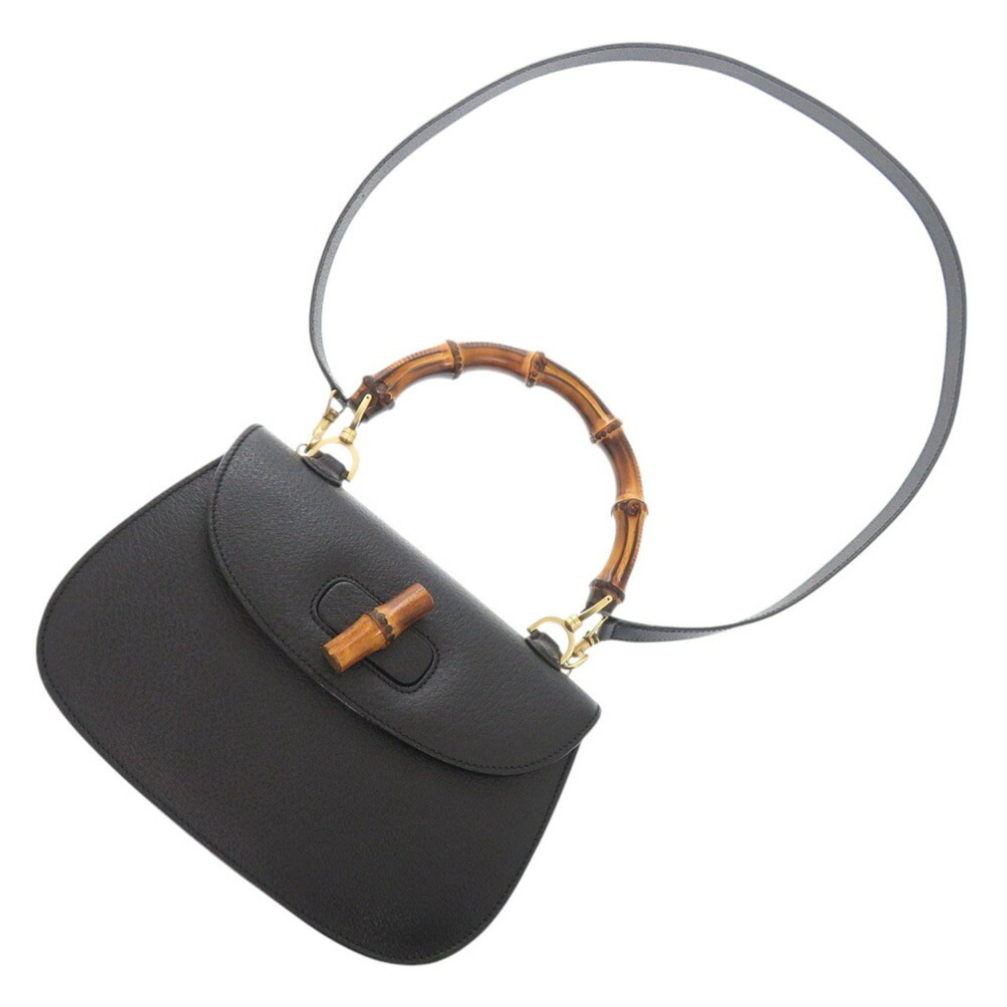 Leather Handbag (Pre-Owned) - Gucci - Modalova